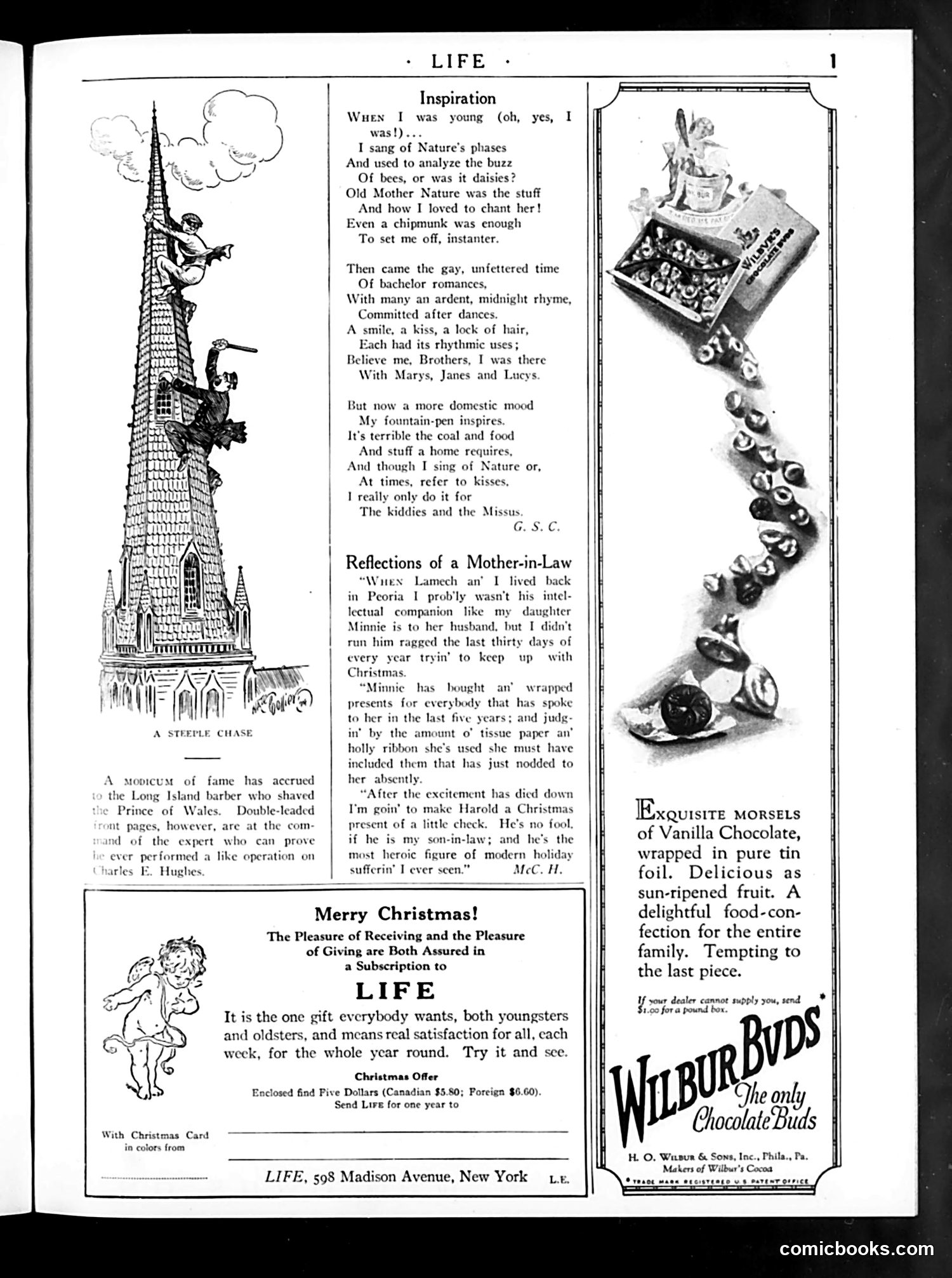 Life — December 18, 1924 — page 3: Life, 1924-12-18