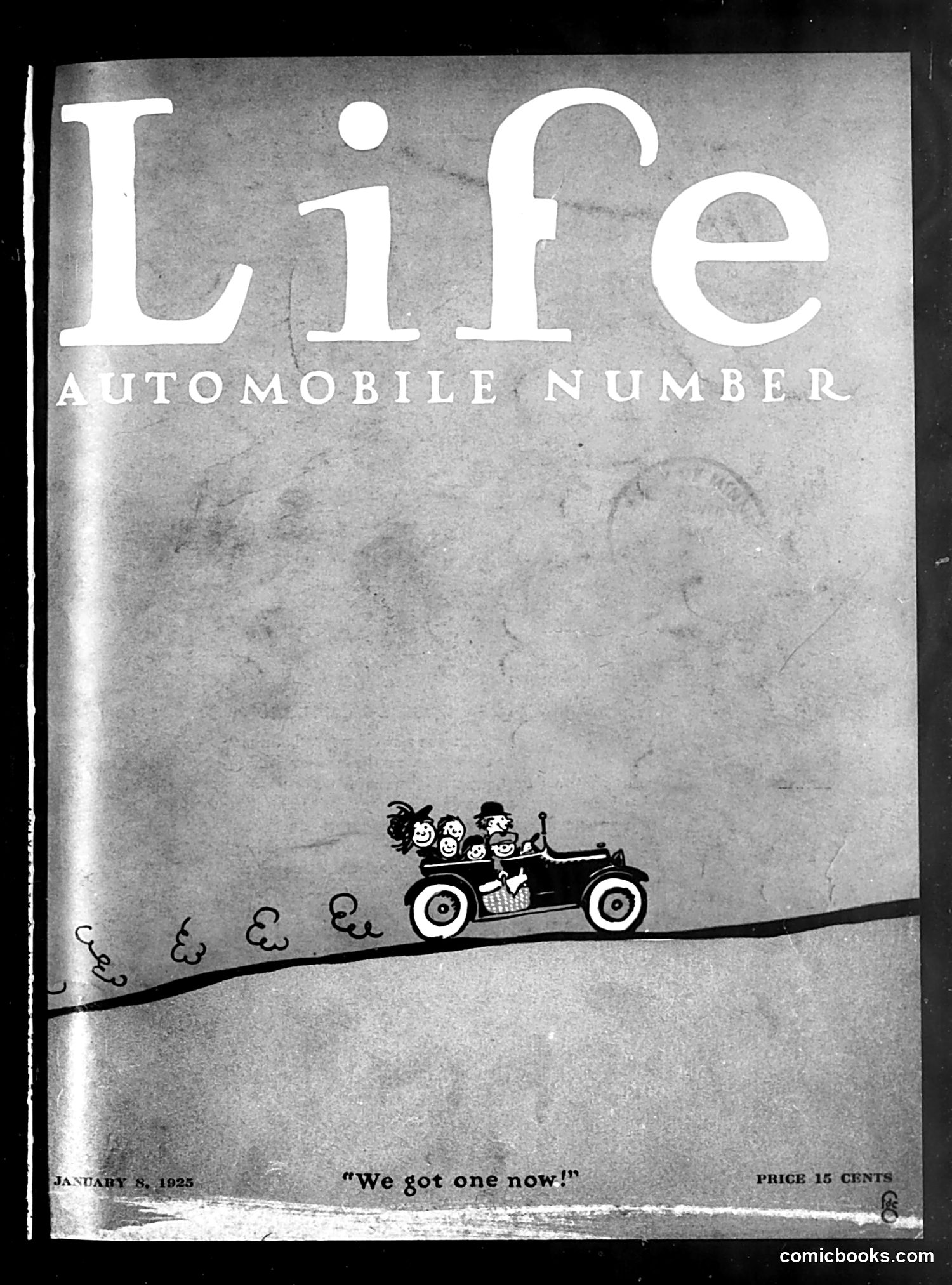 Life — January 8, 1925 — page 1: Life, 1925-01-08