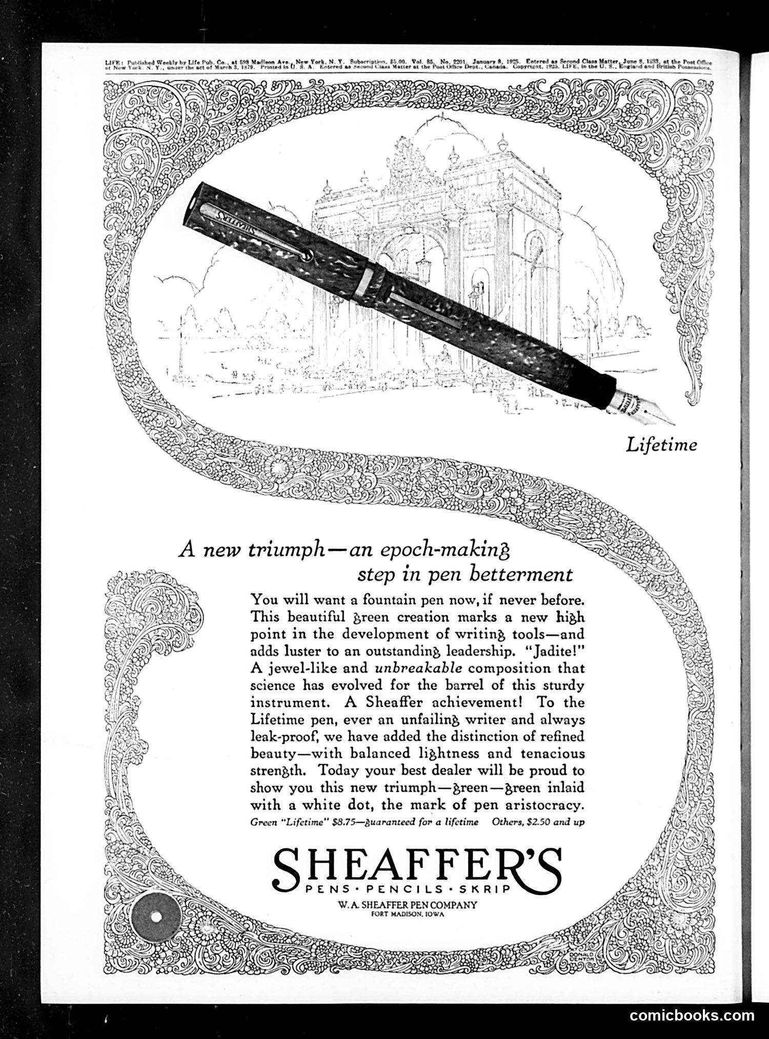Life — January 8, 1925 — page 2: Life, 1925-01-08