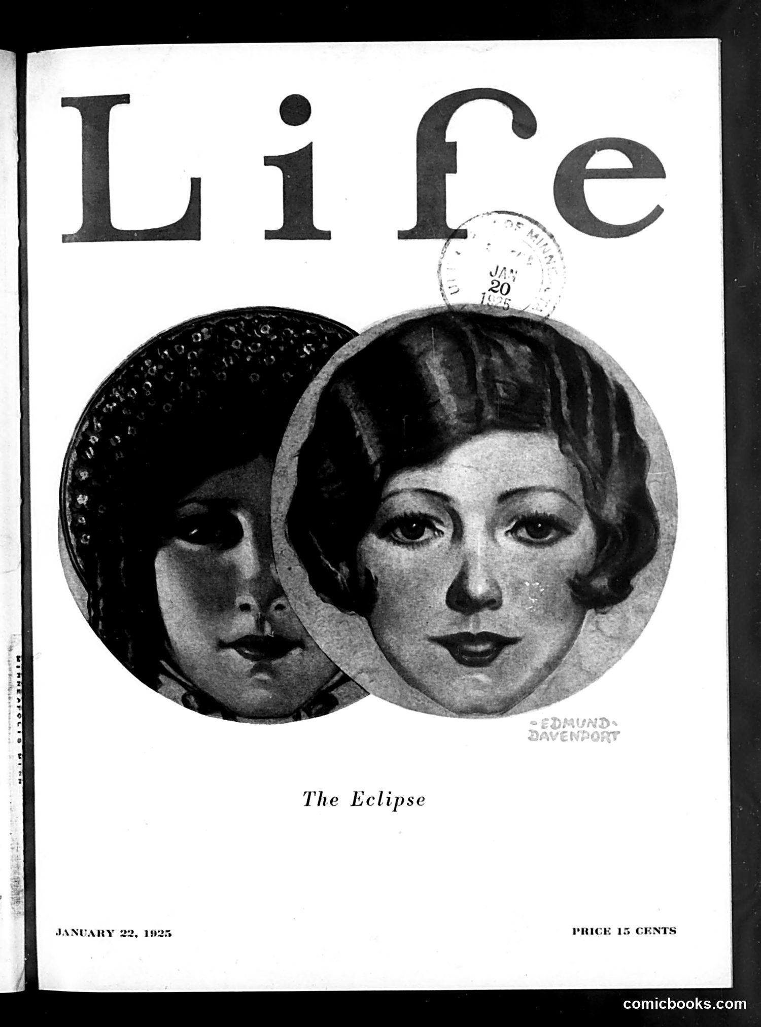 Life — January 22, 1925 — page 1: Life, 1925-01-22