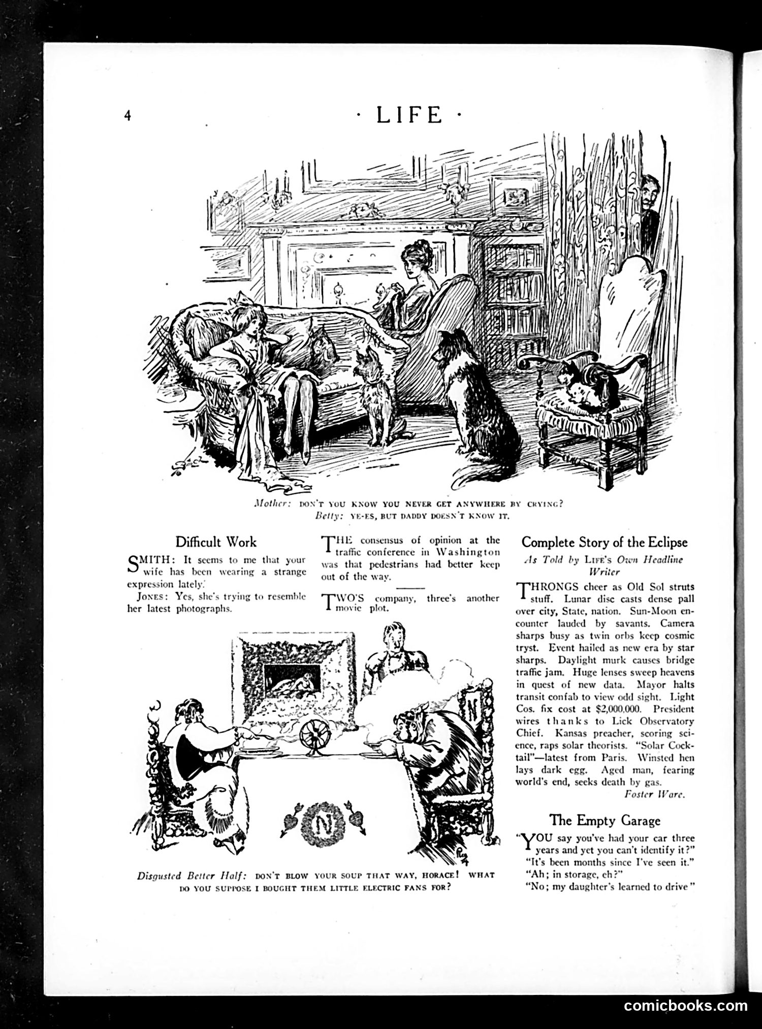 Life — January 22, 1925 — page 6: Life, 1925-01-22