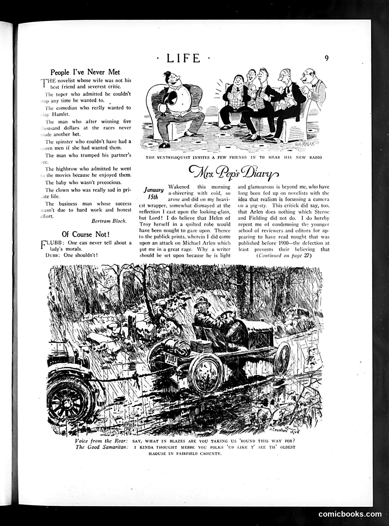 Life — January 22, 1925 — page 11: Life, 1925-01-22