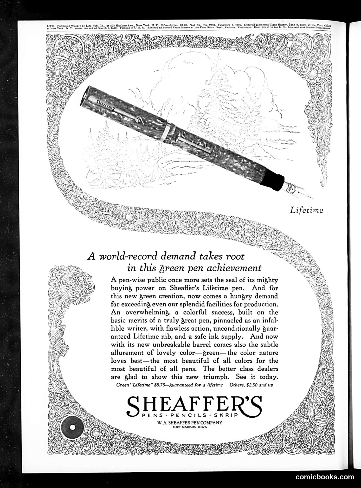 Life — February 5, 1925 — page 2: Life, 1925-02-05