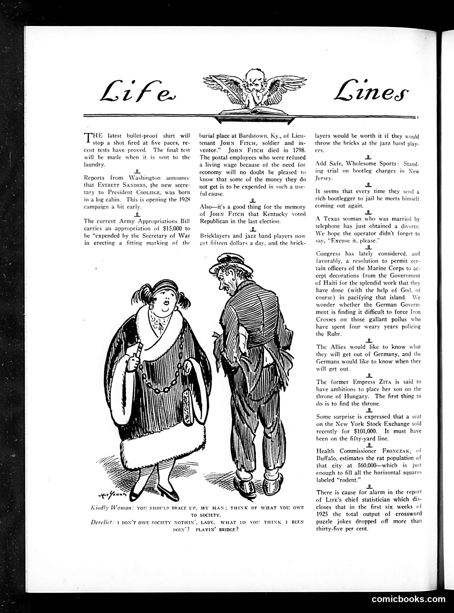Life — February 12, 1925 — page 6: Life, 1925-02-12