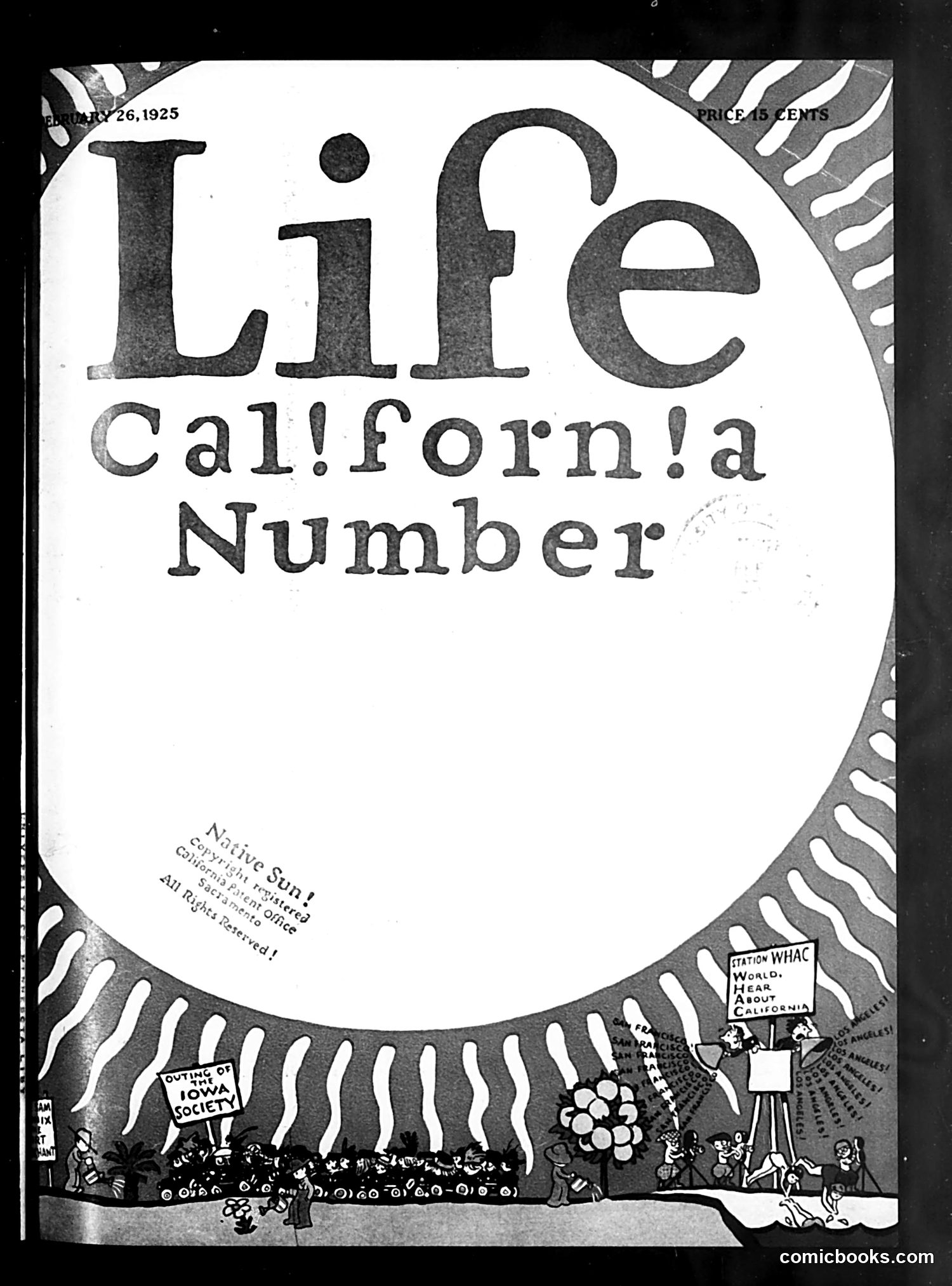 Life — February 26, 1925 — page 1: Life, 1925-02-26