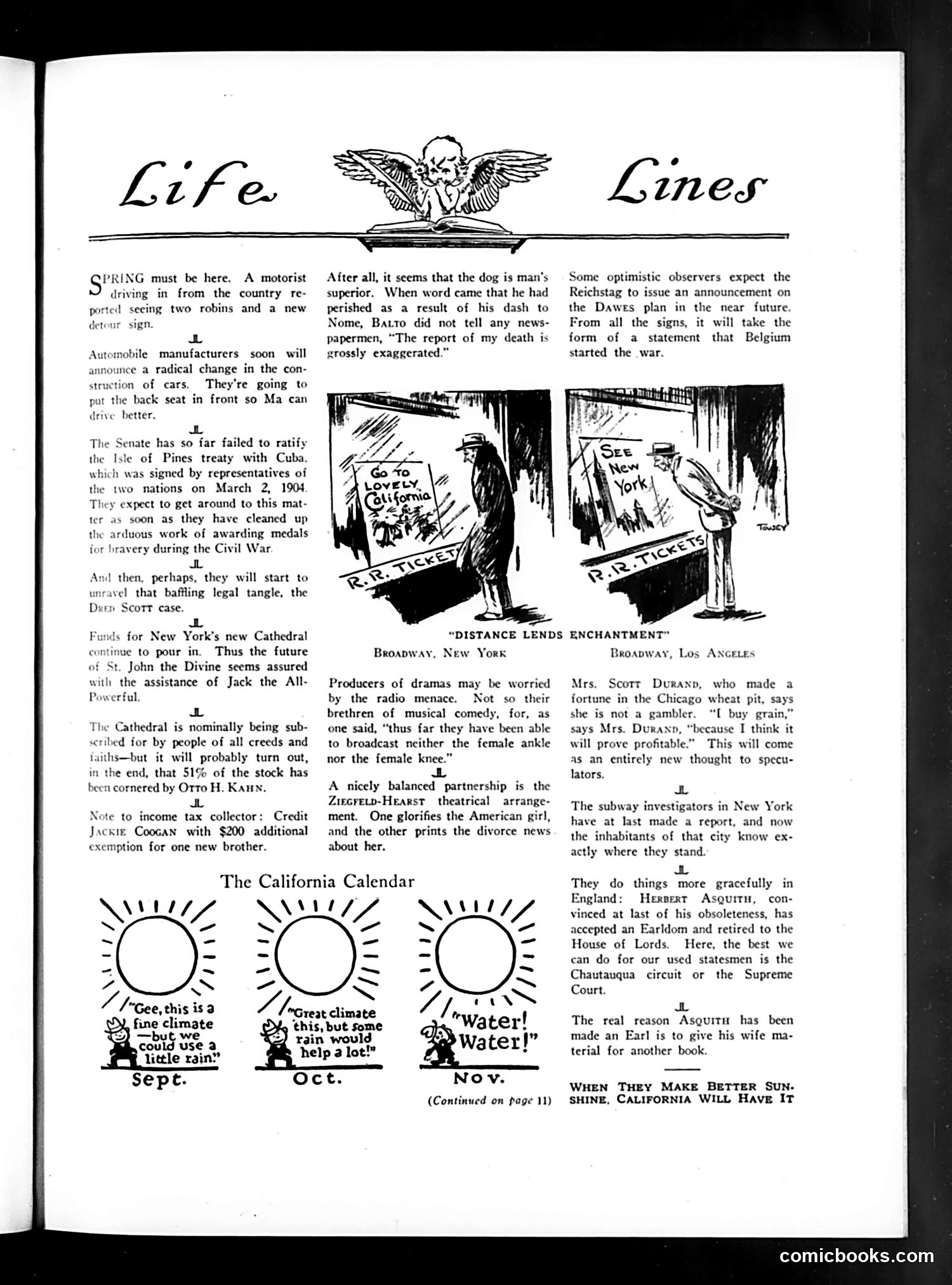 Life — February 26, 1925 — page 11: Life, 1925-02-26