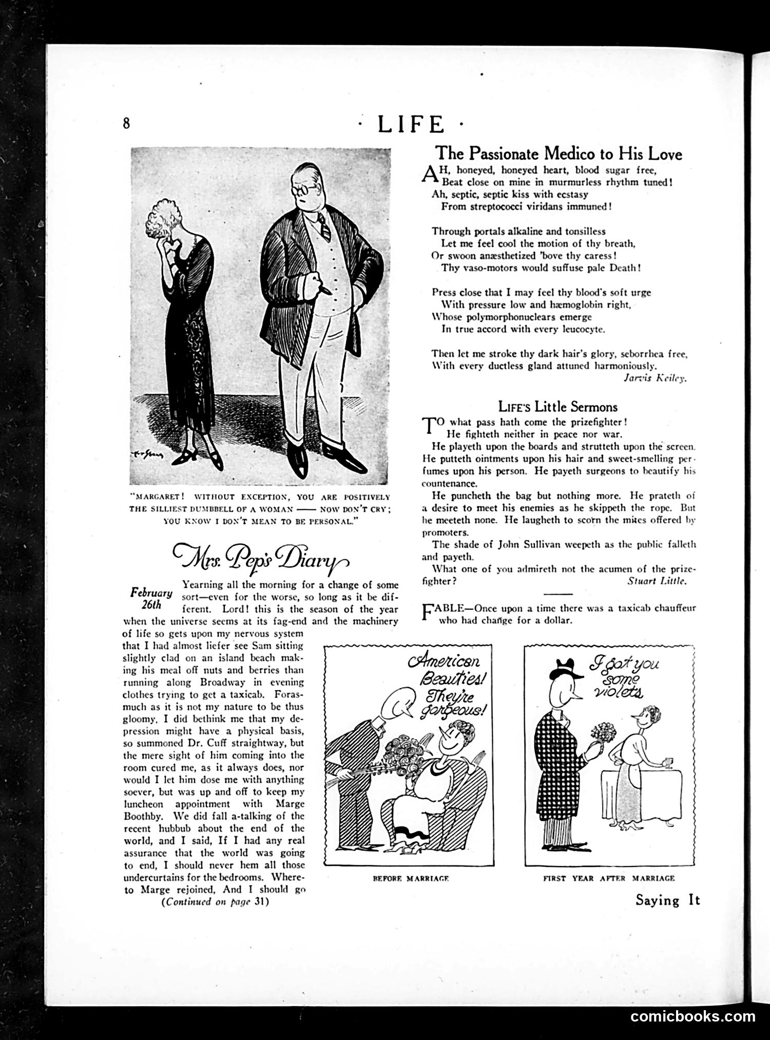 Life — March 5, 1925 — page 10: Life, 1925-03-05
