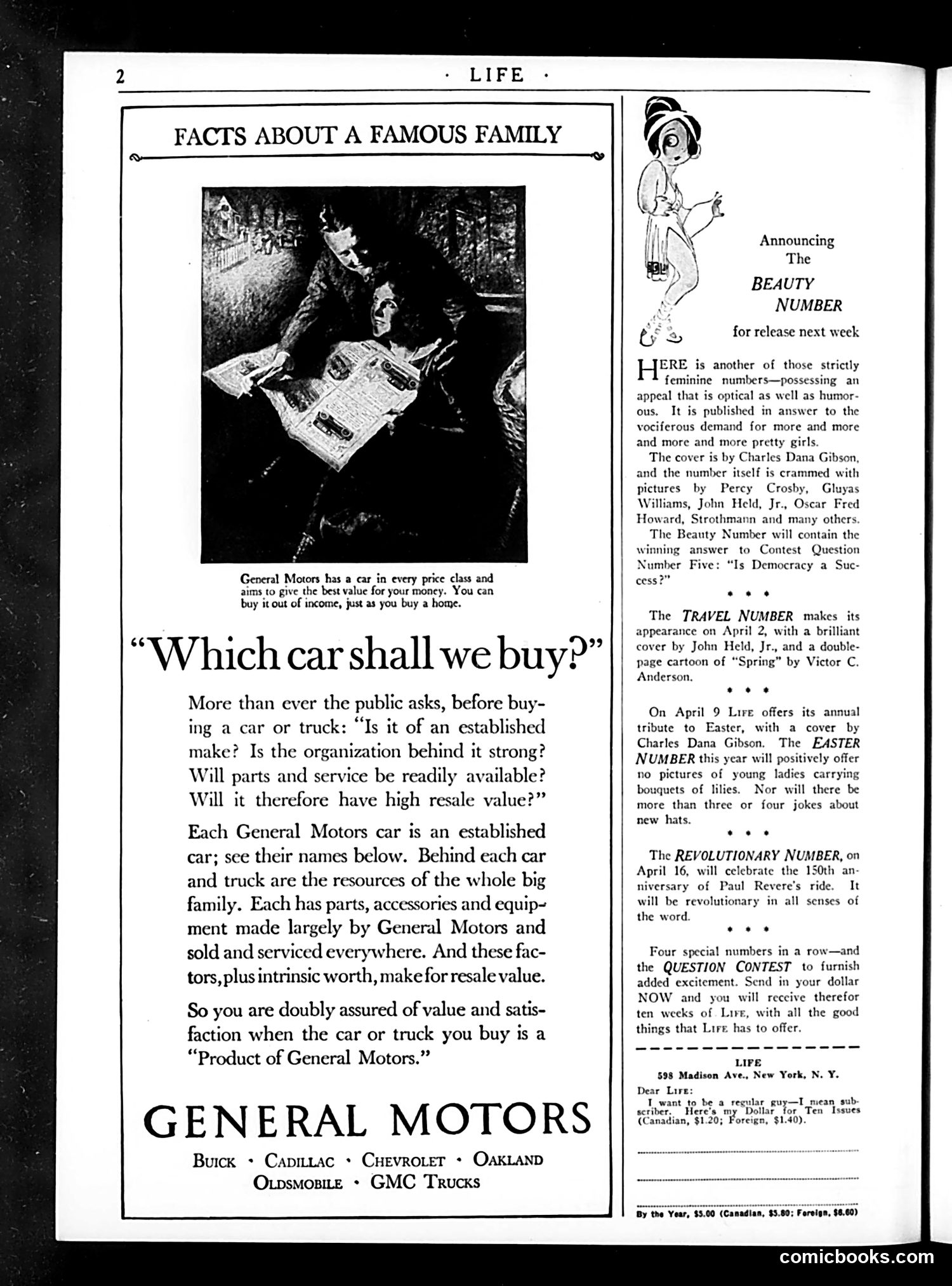 Life — March 19, 1925 — page 4: Life, 1925-03-19