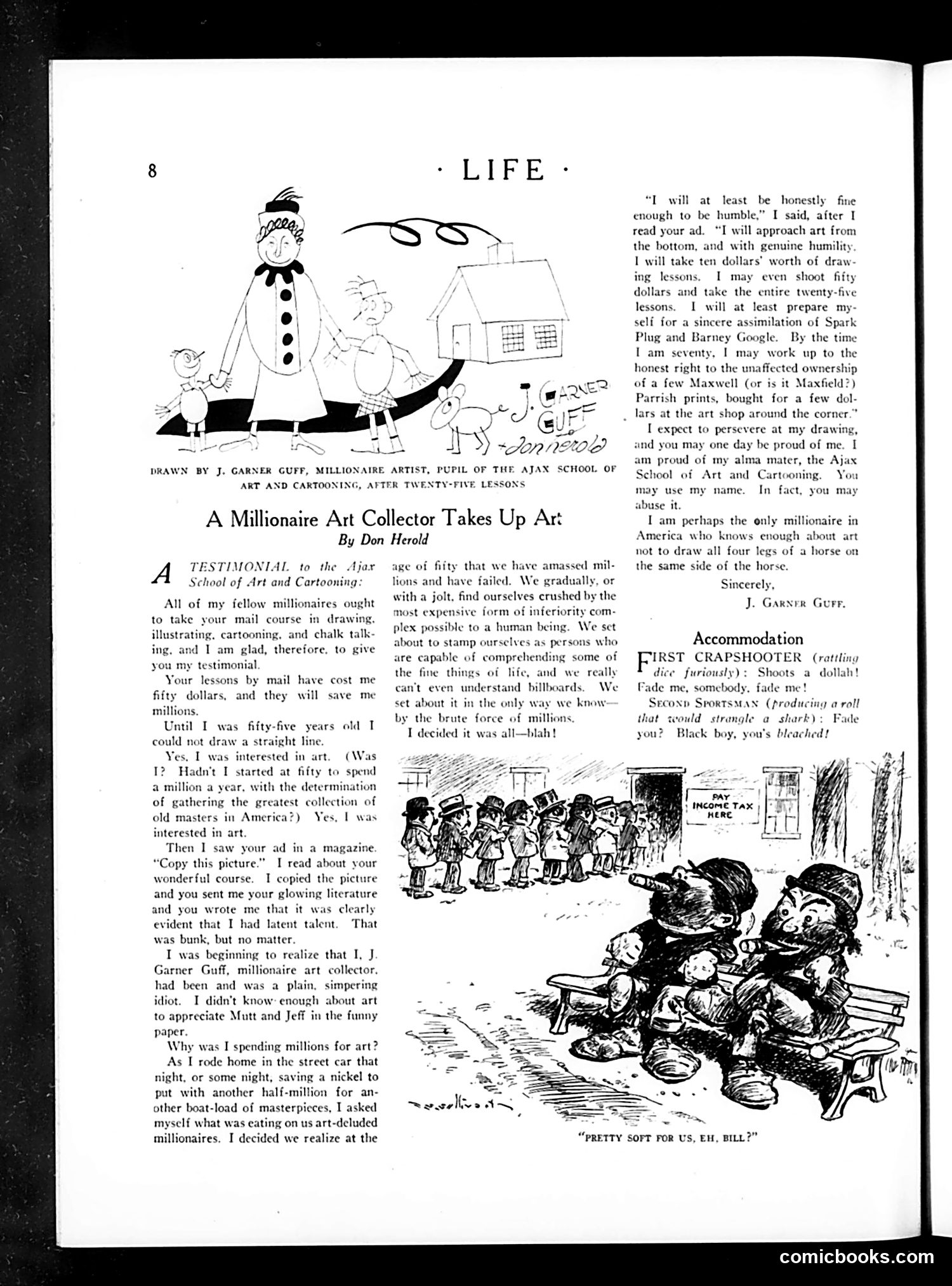 Life — March 26, 1925 — page 10: Life, 1925-03-26