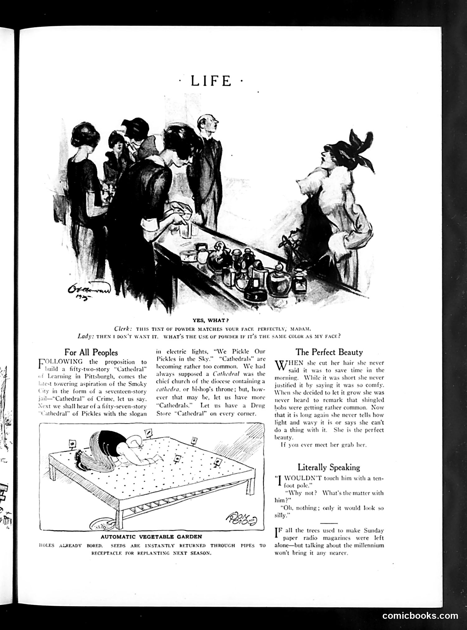 Life — March 26, 1925 — page 11: Life, 1925-03-26