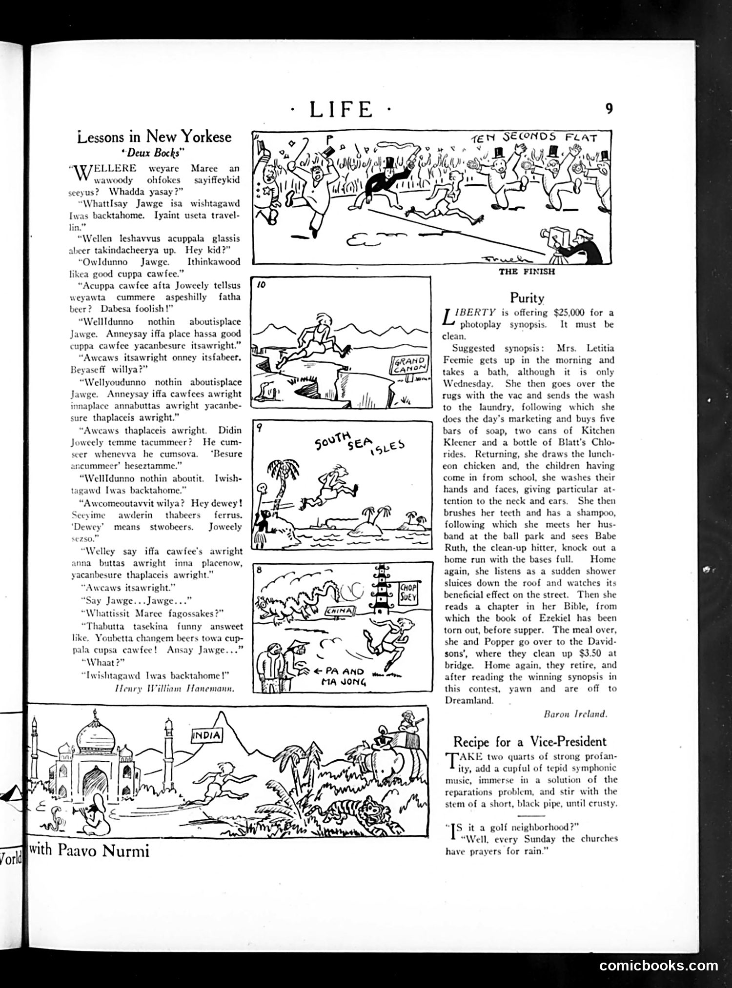 Life — April 2, 1925 — page 11: Life, 1925-04-02