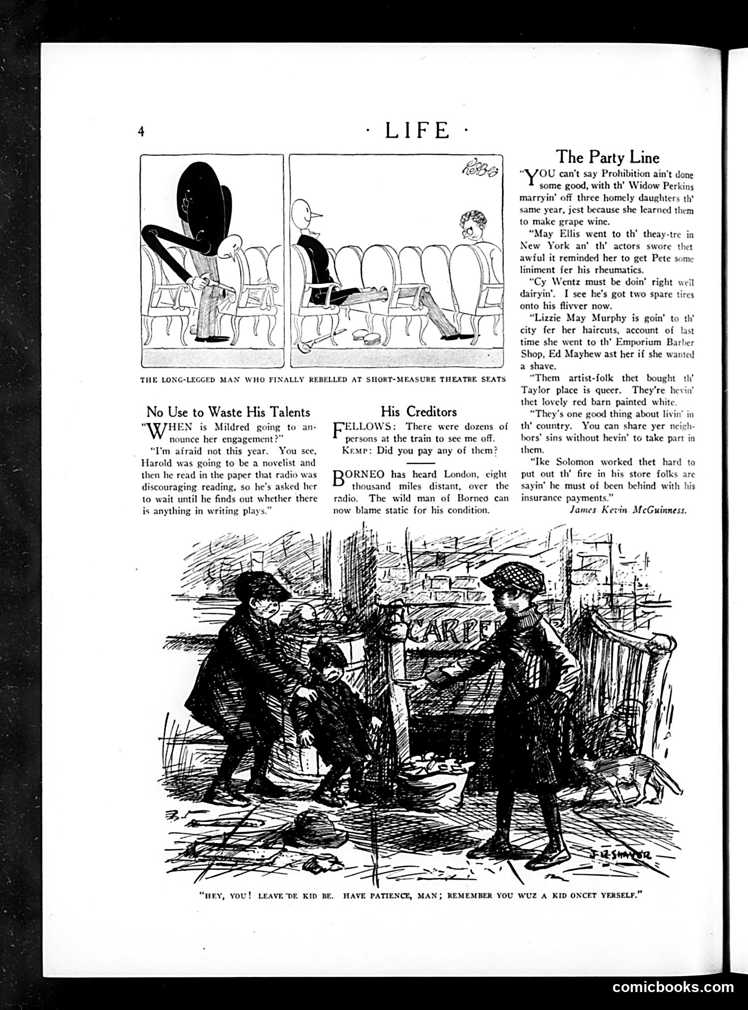 Life — April 23, 1925 — page 6: Life, 1925-04-23