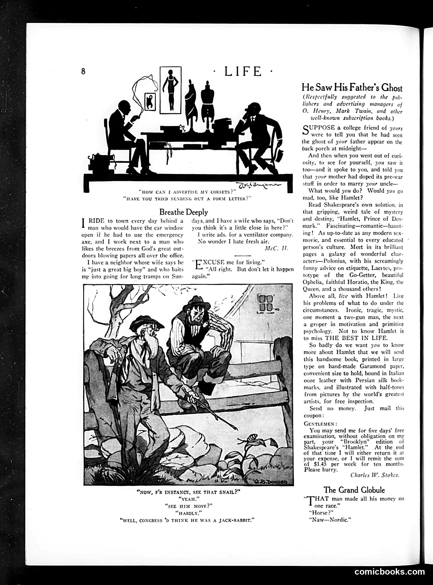 Life — April 23, 1925 — page 10: Life, 1925-04-23