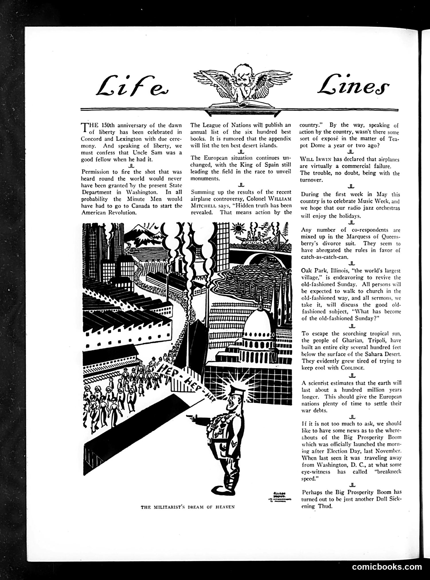 Life — April 30, 1925 — page 10: Life, 1925-04-30
