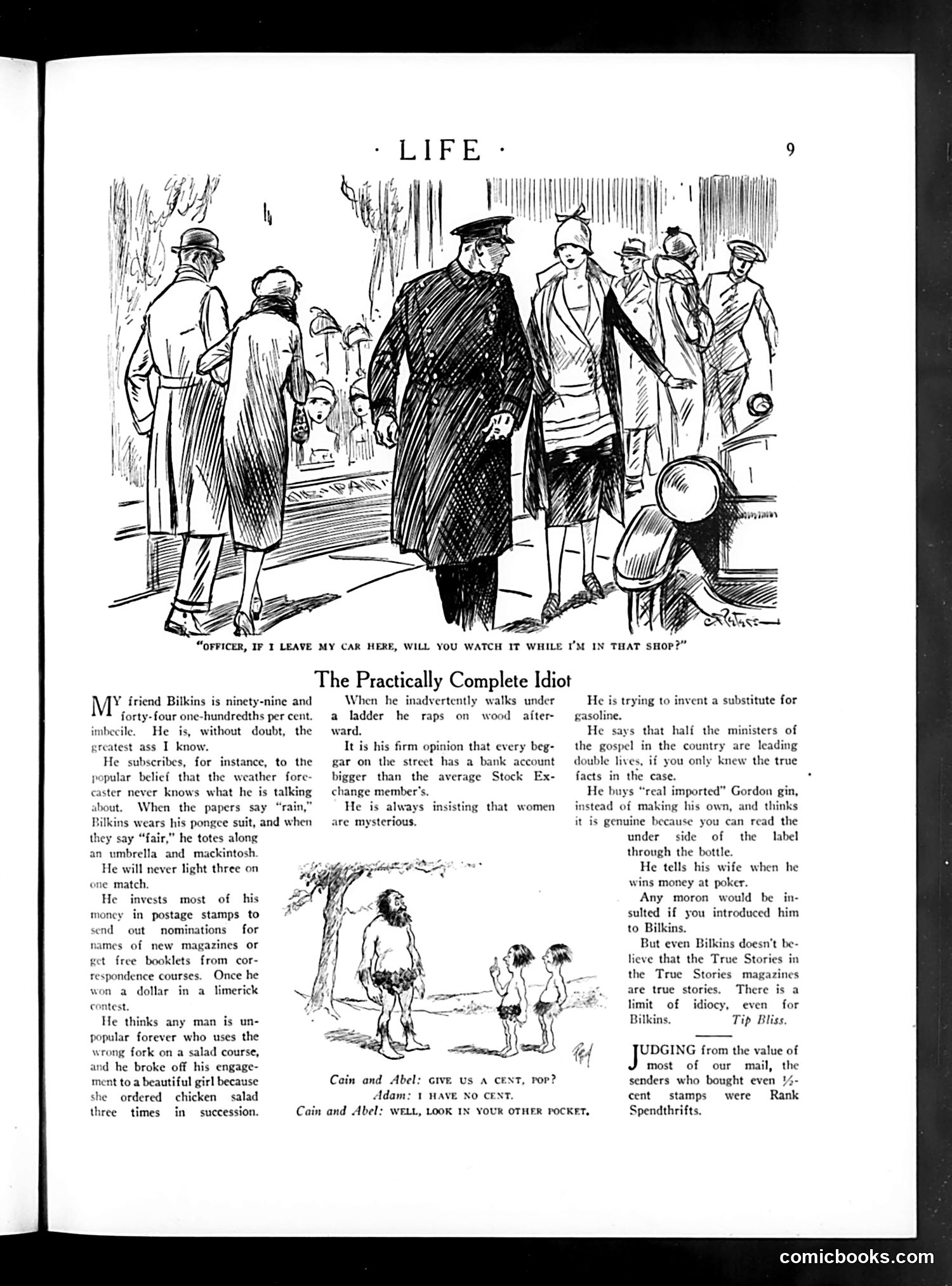 Life — April 30, 1925 — page 11: Life, 1925-04-30