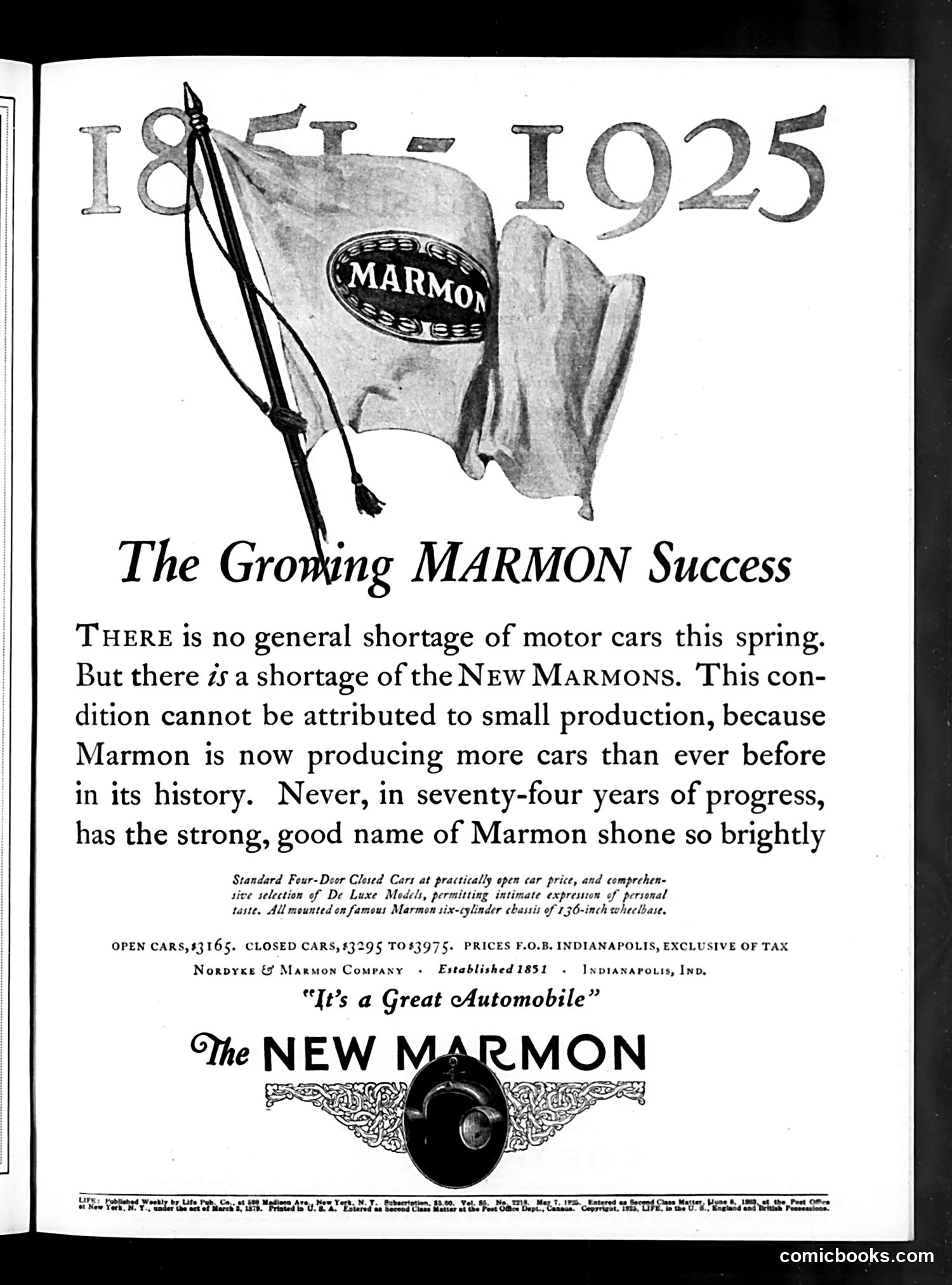 Life — May 7, 1925 — page 3: Life, 1925-05-07