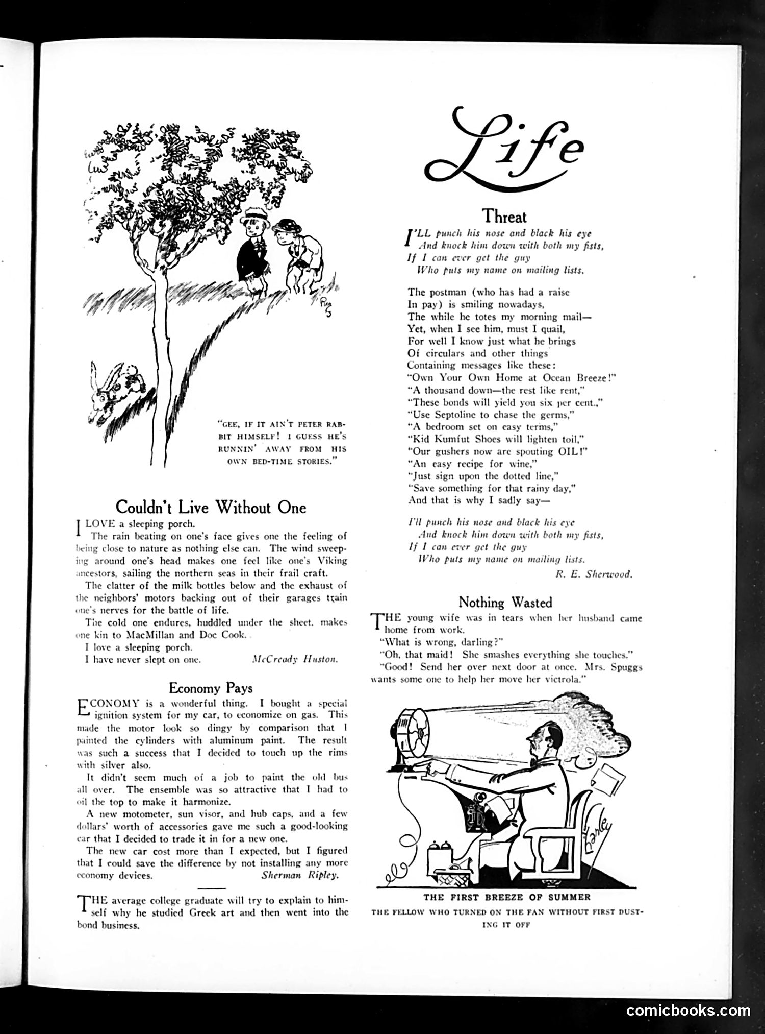 Life — May 7, 1925 — page 7: Life, 1925-05-07