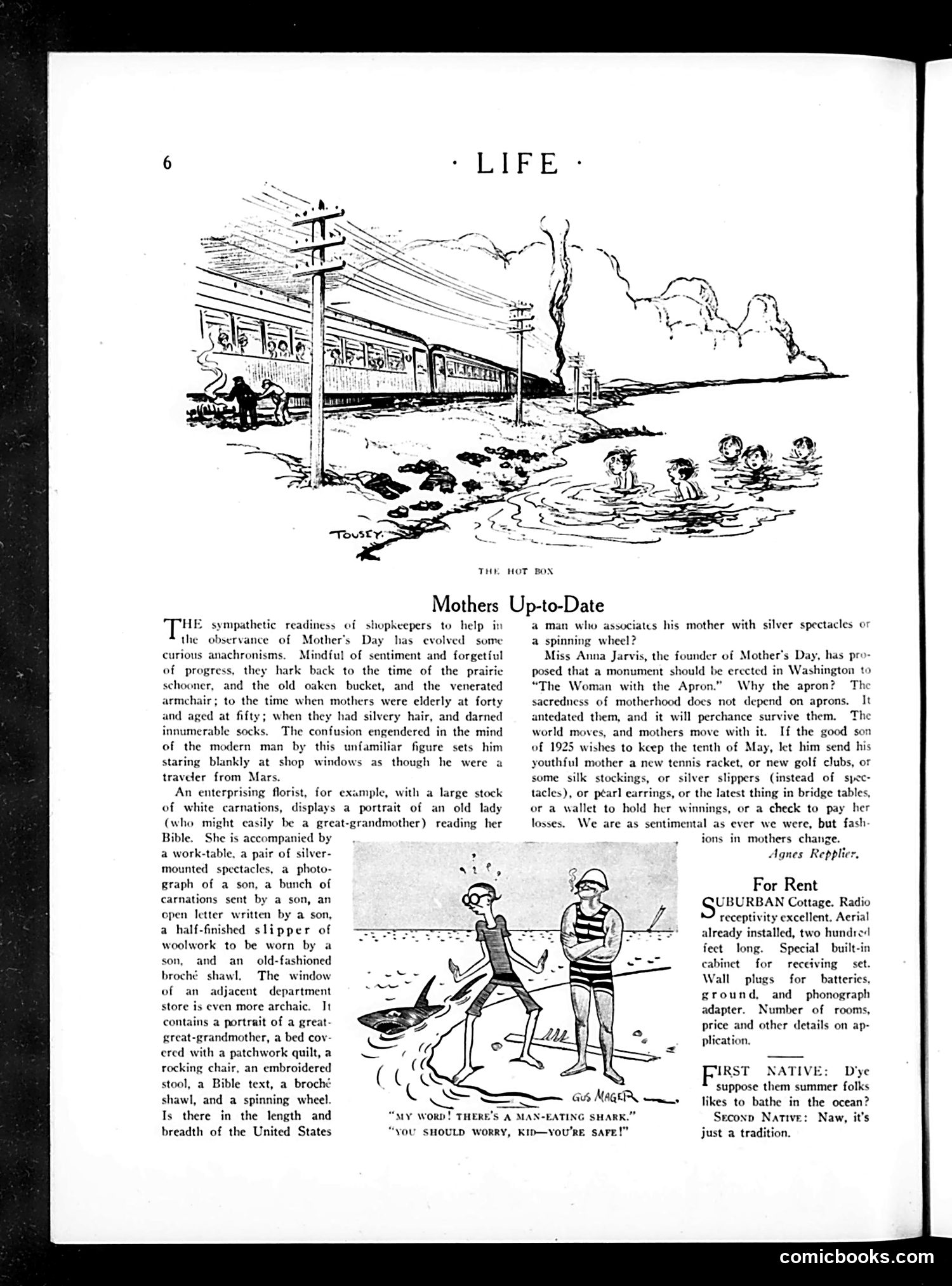 Life — May 7, 1925 — page 8: Life, 1925-05-07