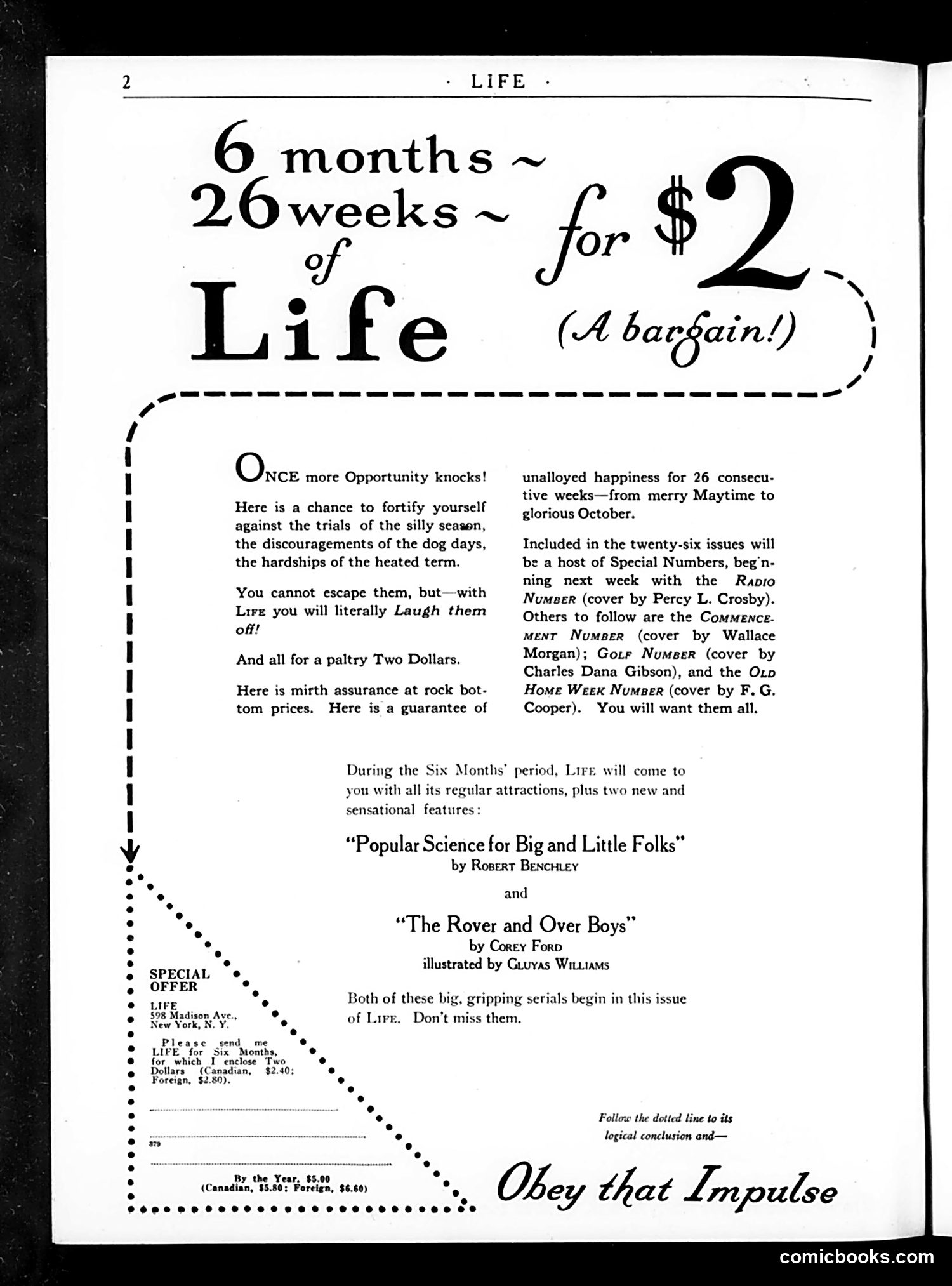 Life — May 14, 1925 — page 4: Life, 1925-05-14