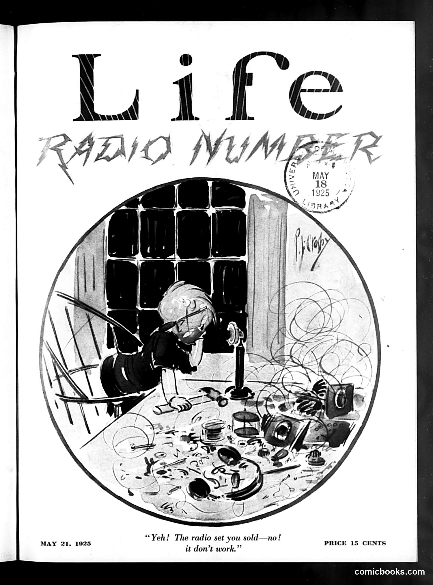 Life — May 21, 1925 — page 1: Life, 1925-05-21