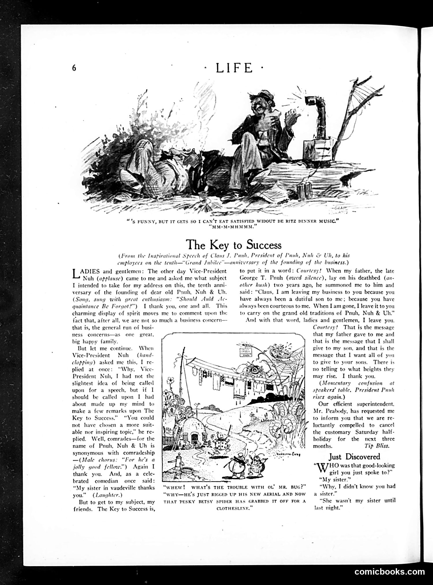 Life — May 21, 1925 — page 8: Life, 1925-05-21