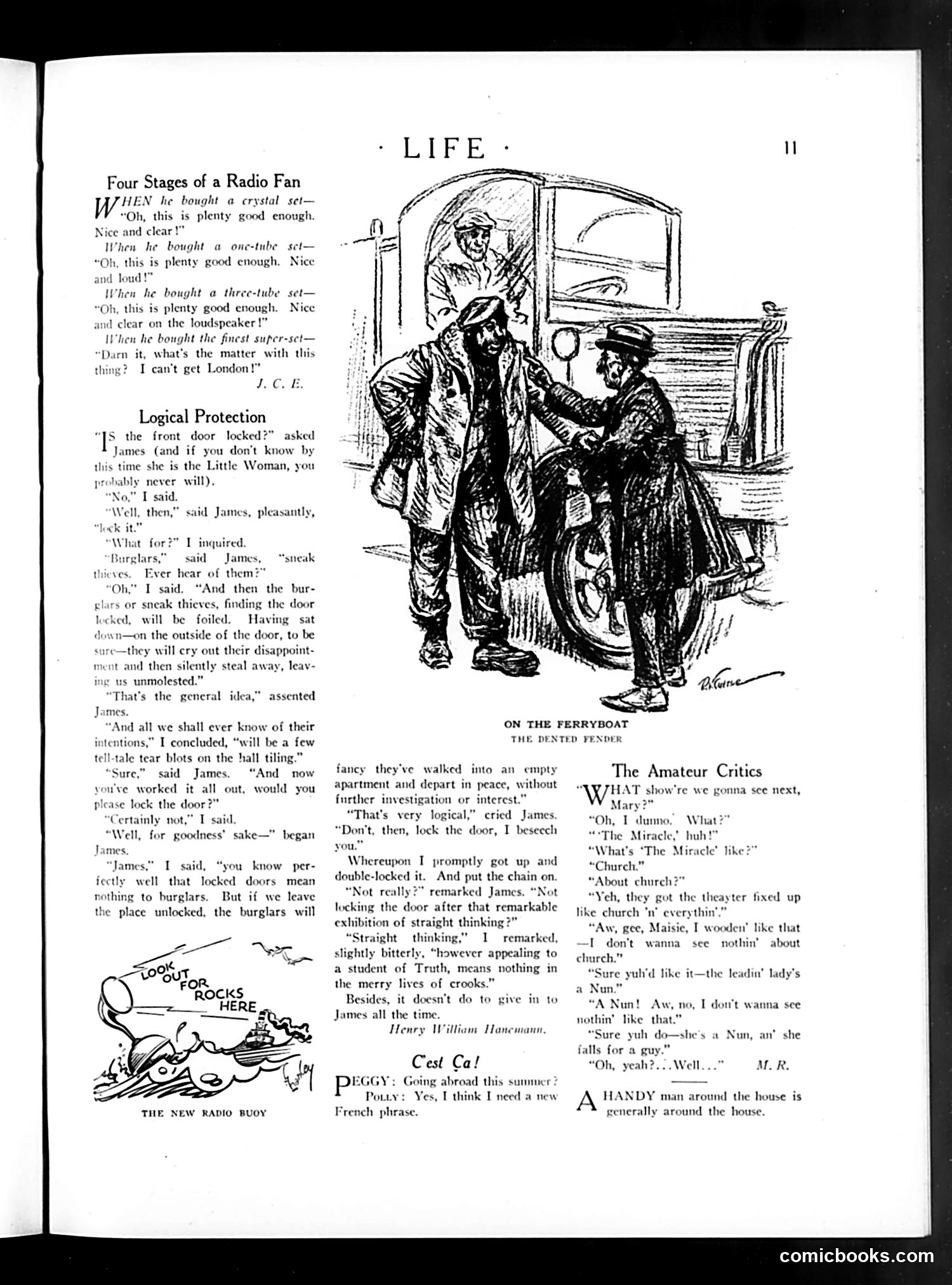Life — May 21, 1925 — page 13: Life, 1925-05-21