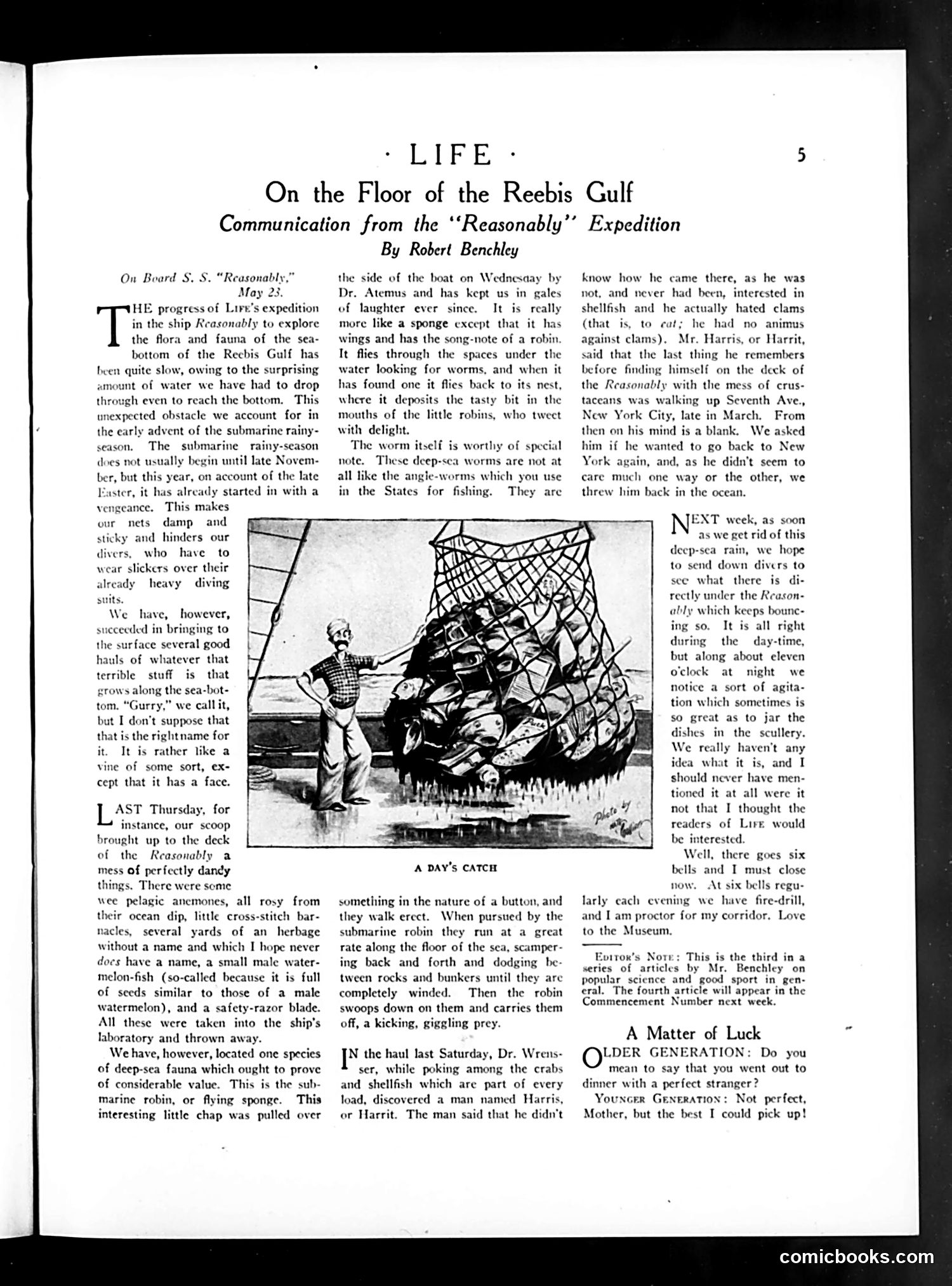 Life — May 28, 1925 — page 7: Life, 1925-05-28