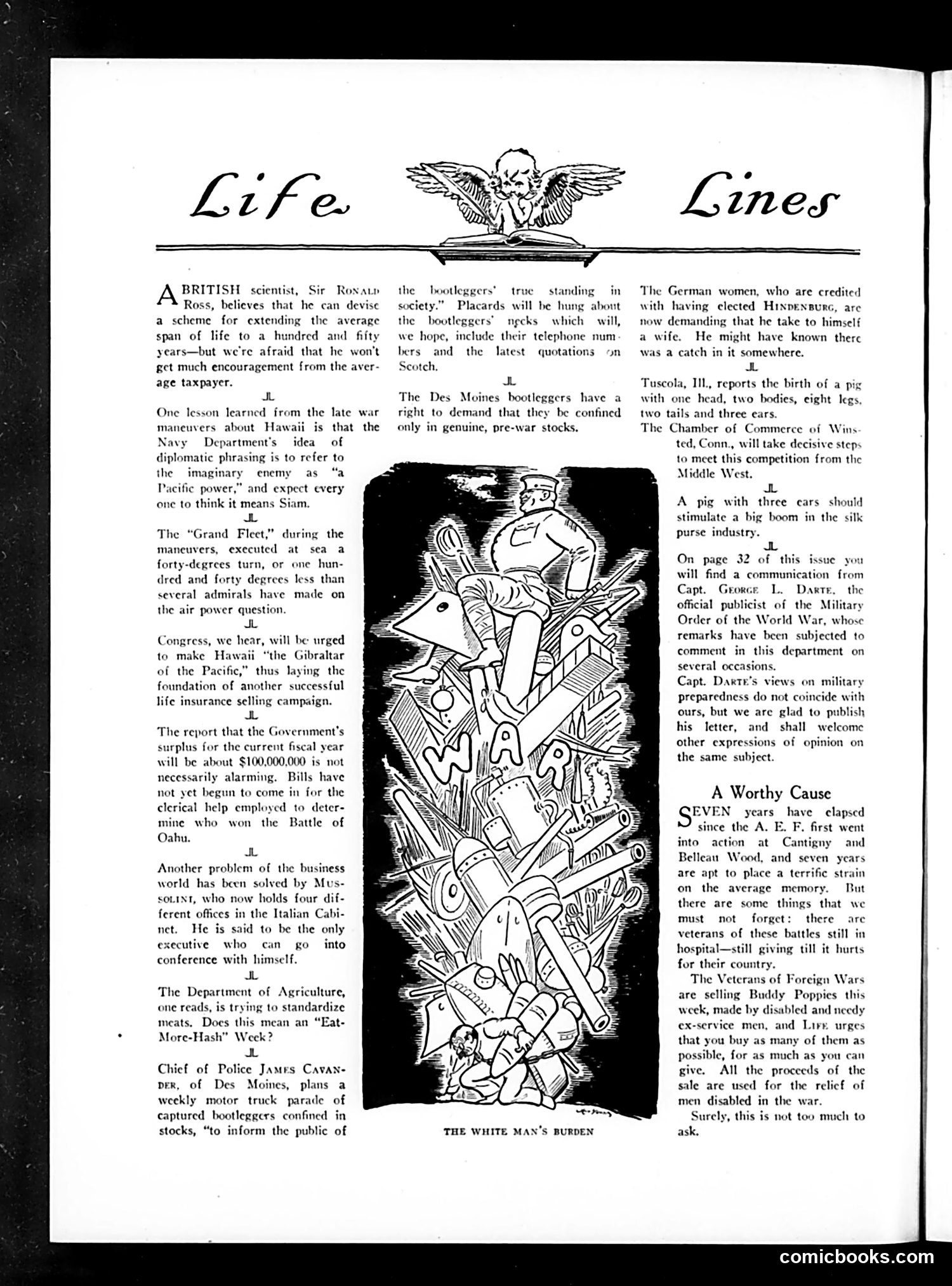 Life — May 28, 1925 — page 8: Life, 1925-05-28