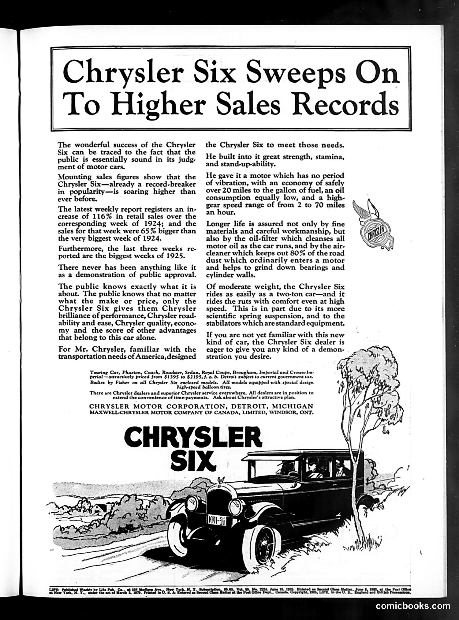 Life — June 18, 1925 — page 3: Life, 1925-06-18