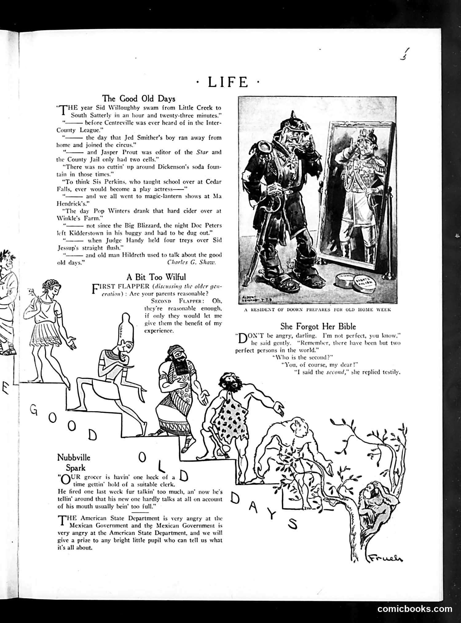 Life — July 9, 1925 — page 7: Life, 1925-07-09