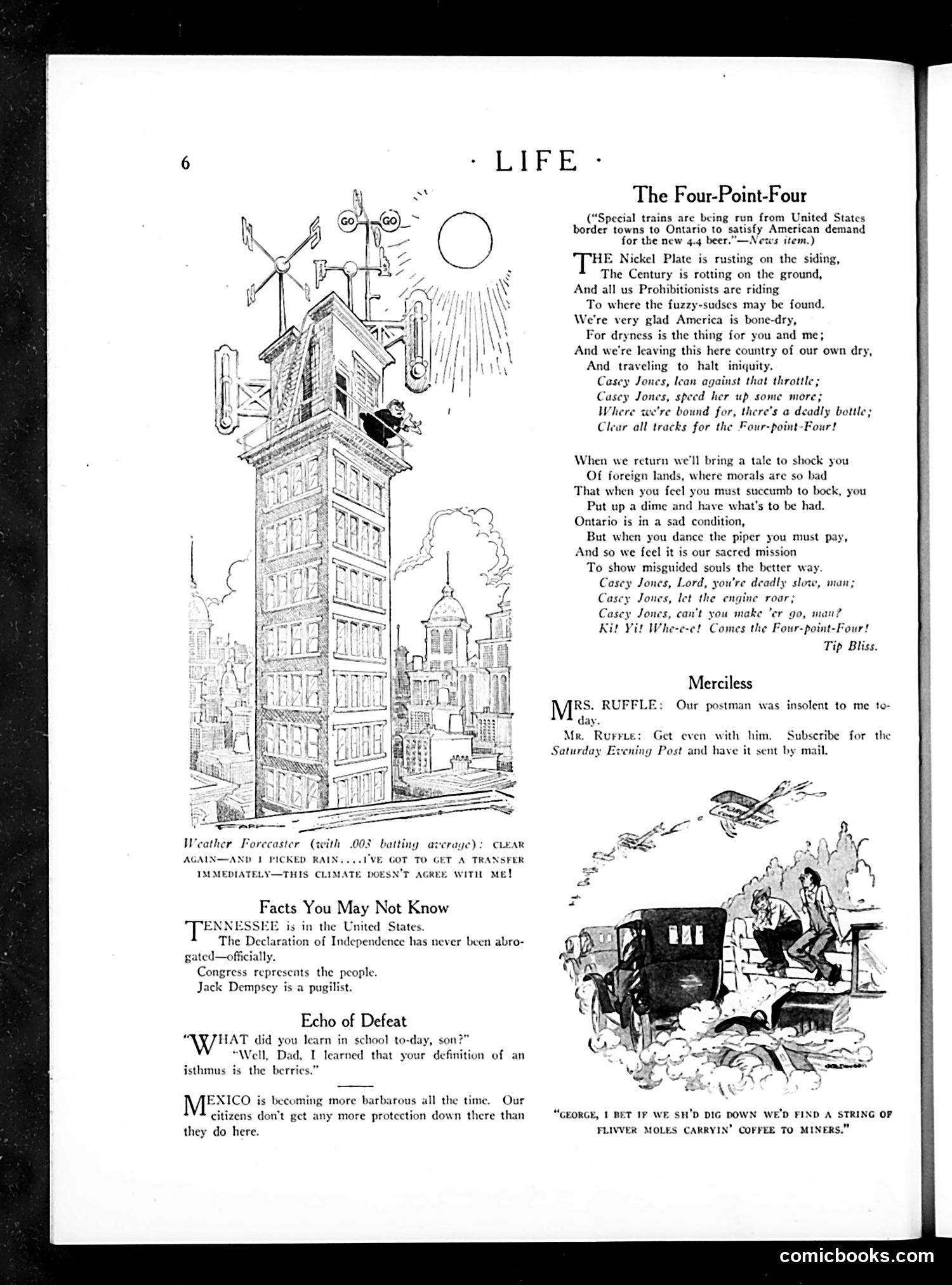 Life — July 16, 1925 — page 8: Life, 1925-07-16