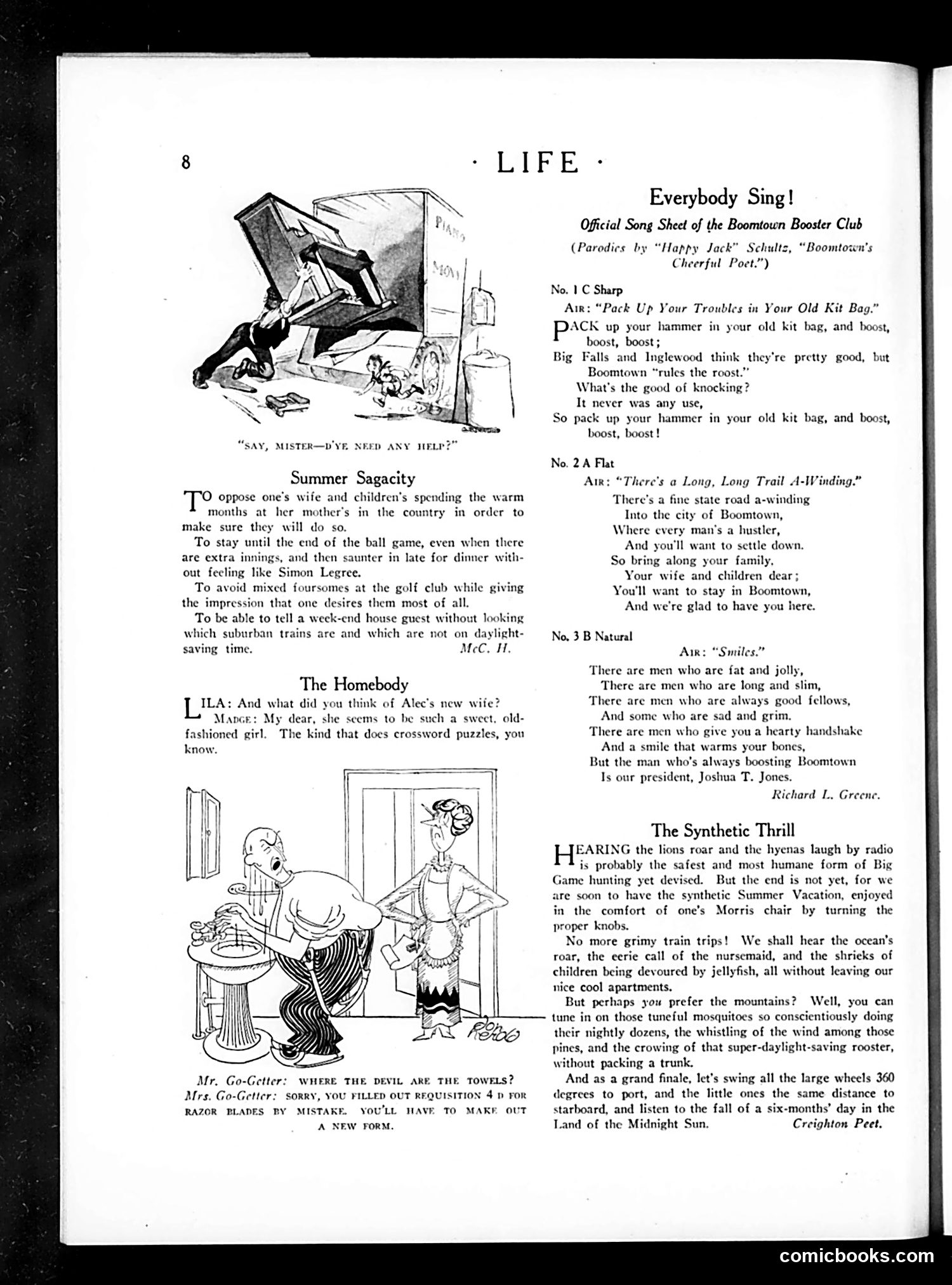 Life — July 23, 1925 — page 10: Life, 1925-07-23