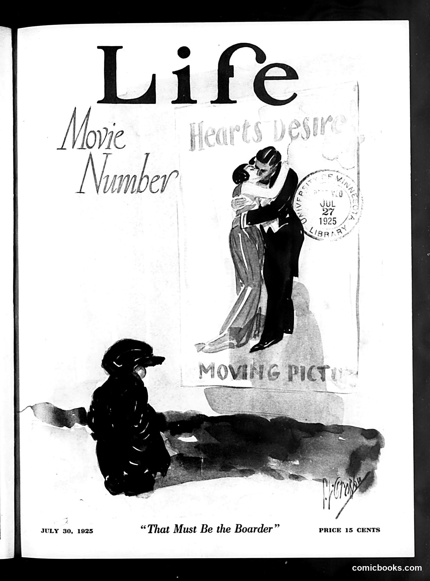 Life — July 30, 1925 — page 1: Life, 1925-07-30