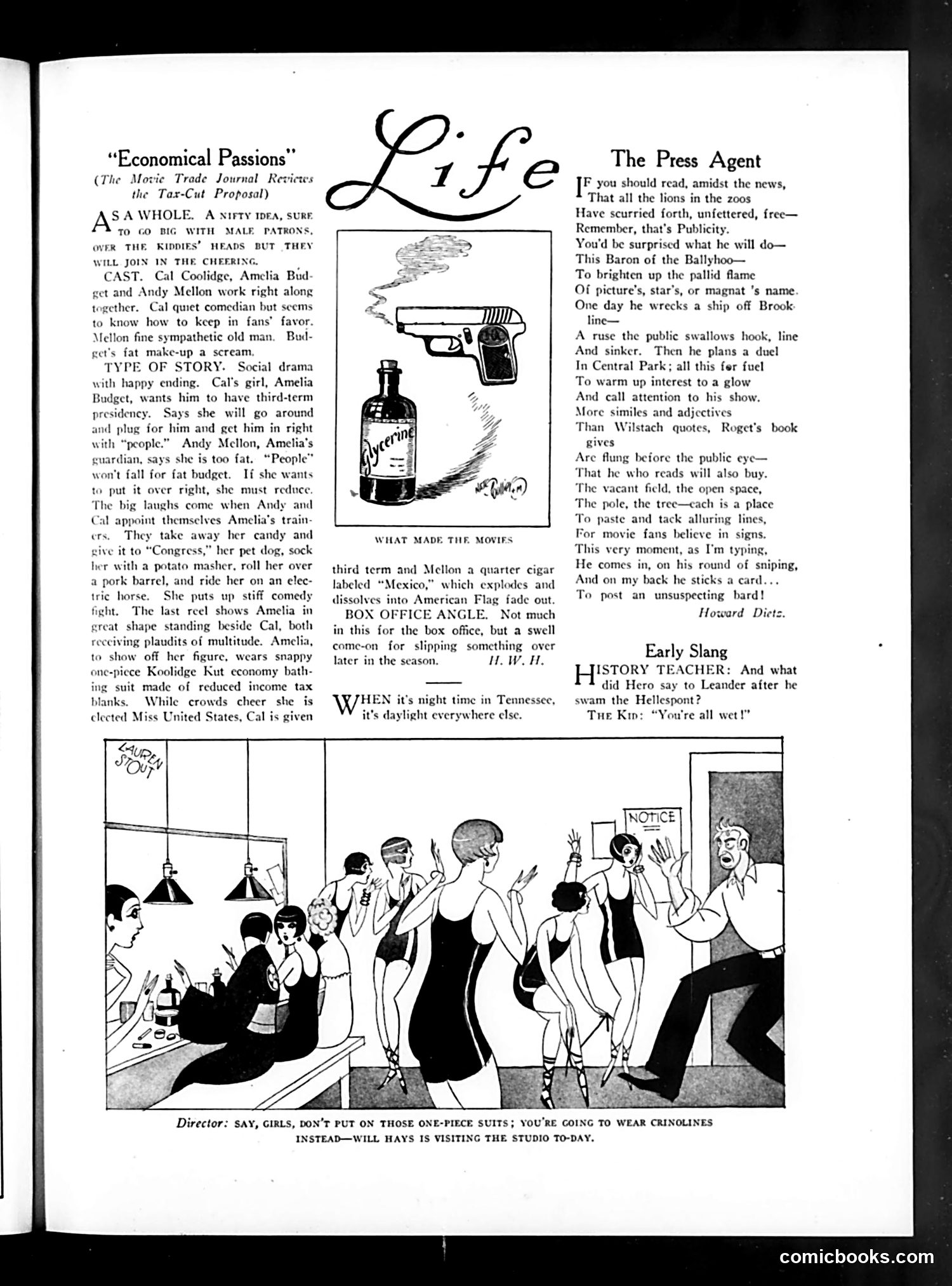 Life — July 30, 1925 — page 5: Life, 1925-07-30