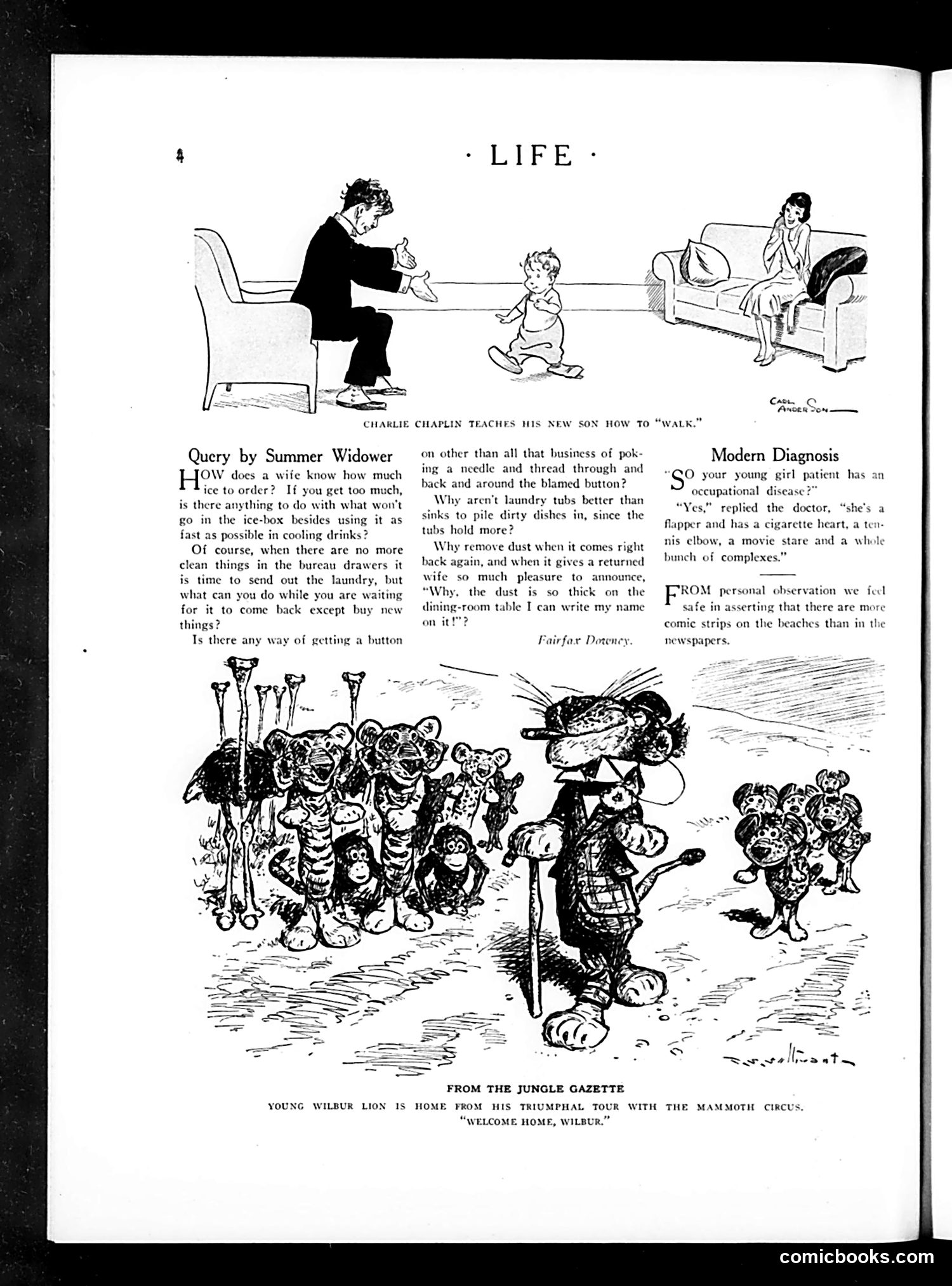 Life — July 30, 1925 — page 6: Life, 1925-07-30