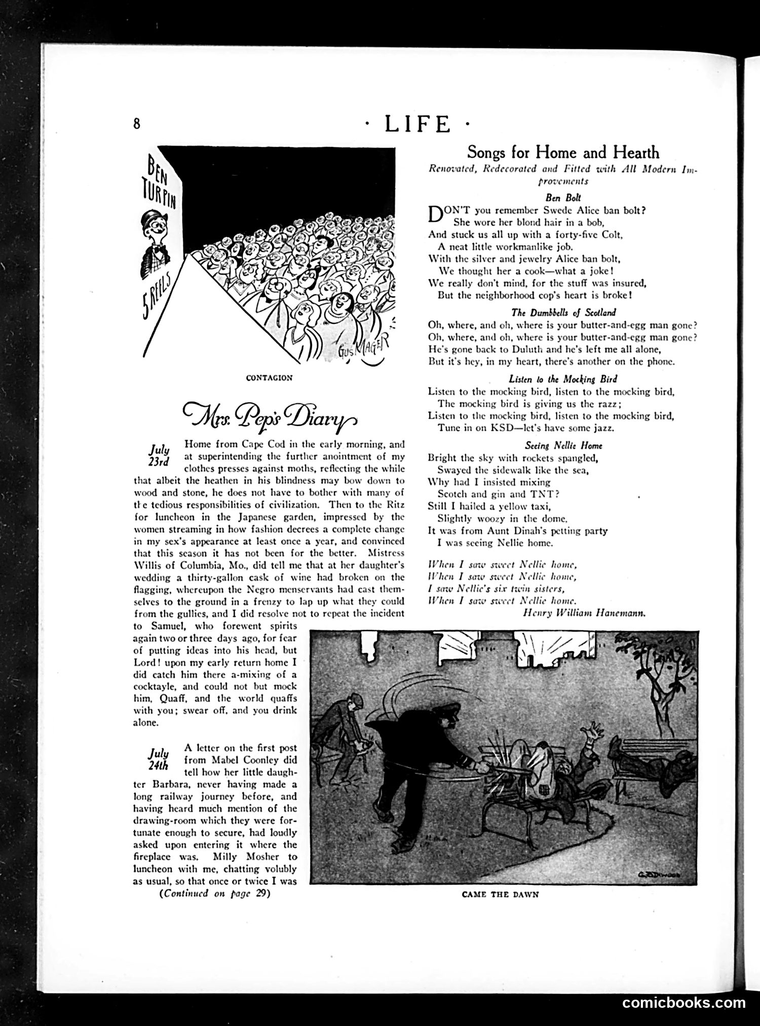 Life — July 30, 1925 — page 10: Life, 1925-07-30