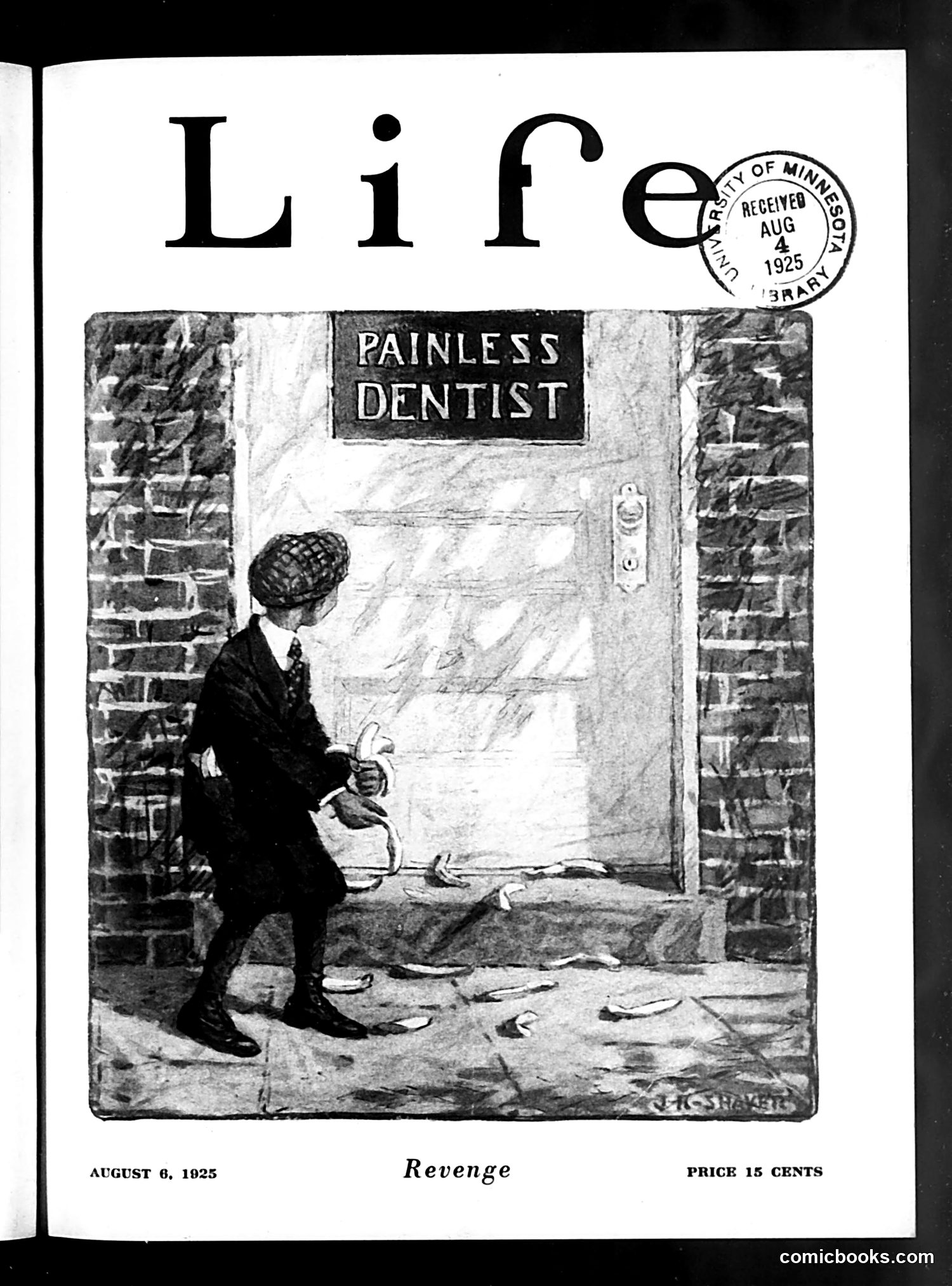 Life — August 6, 1925 — page 1: Life, 1925-08-06
