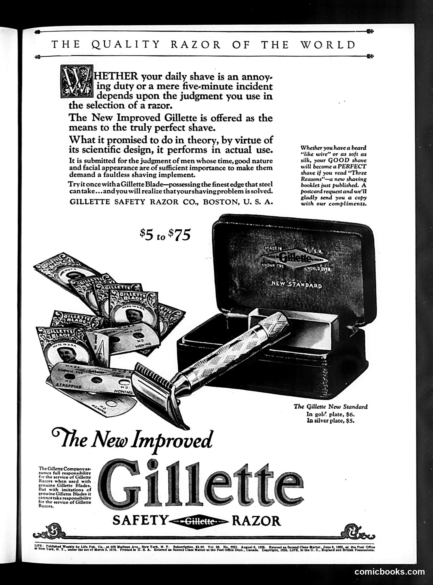 Life — August 6, 1925 — page 3: Life, 1925-08-06