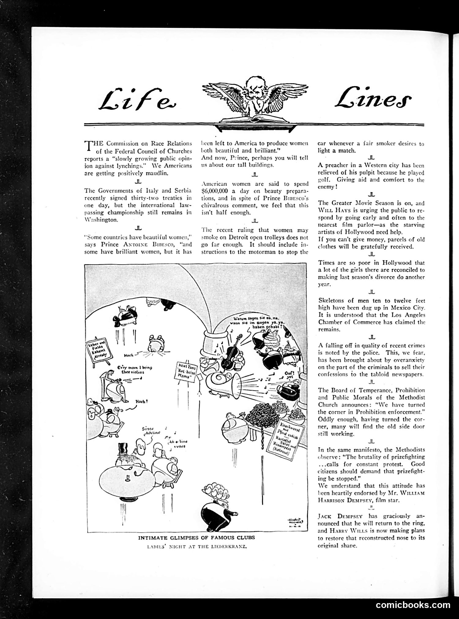 Life — August 6, 1925 — page 8: Life, 1925-08-06