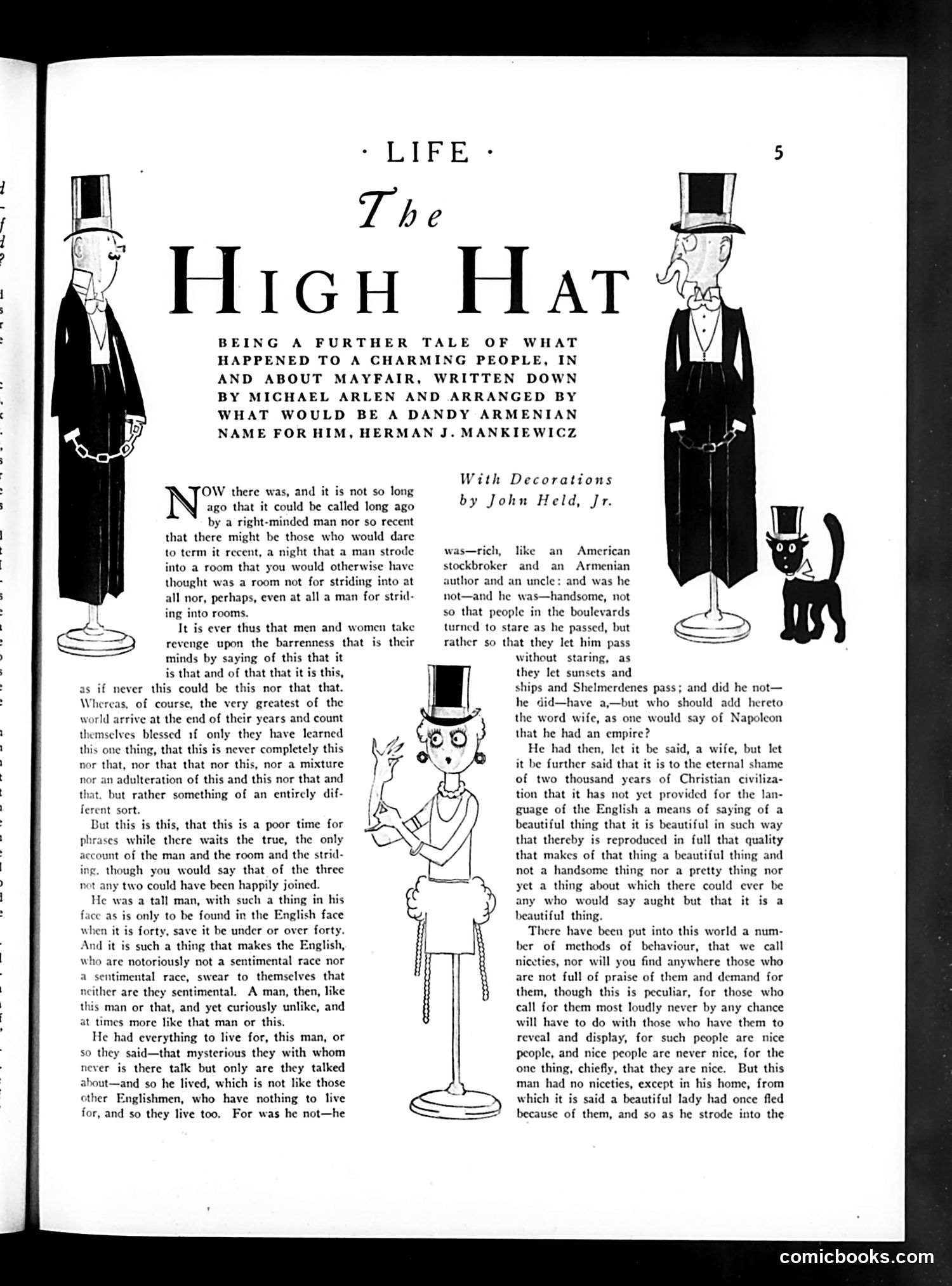 Life — August 13, 1925 — page 7: Life, 1925-08-13