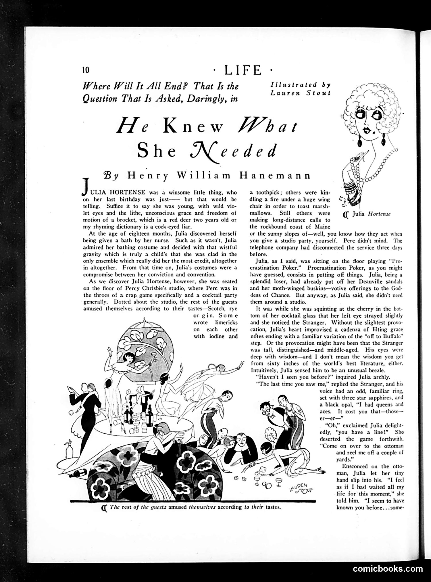 Life — August 13, 1925 — page 12: Life, 1925-08-13