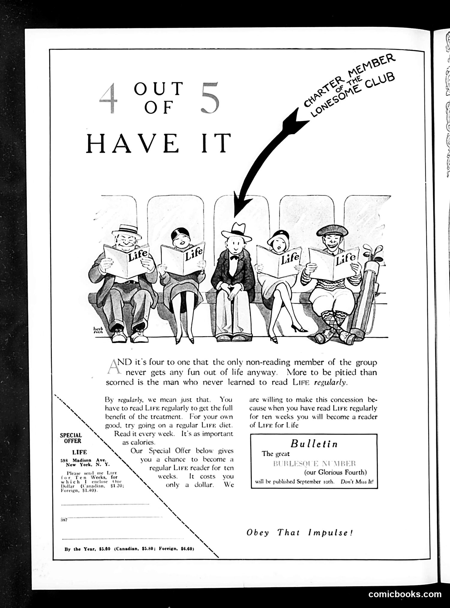Life — August 27, 1925 — page 2: Life, 1925-08-27