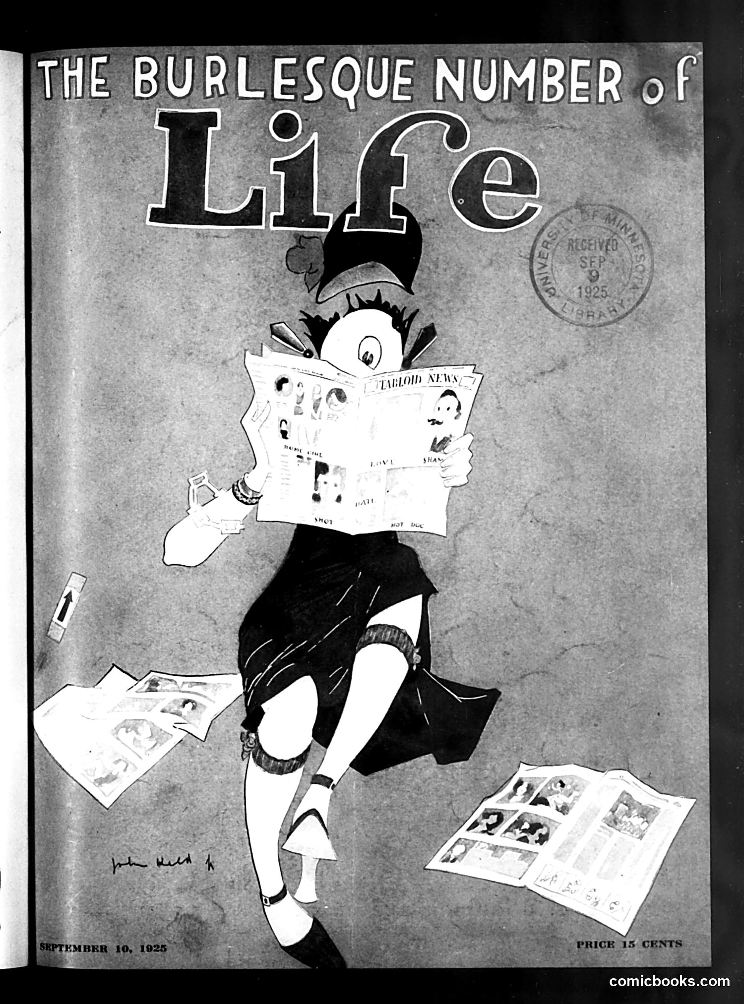 Life — September 10, 1925 — page 1: Life, 1925-09-10