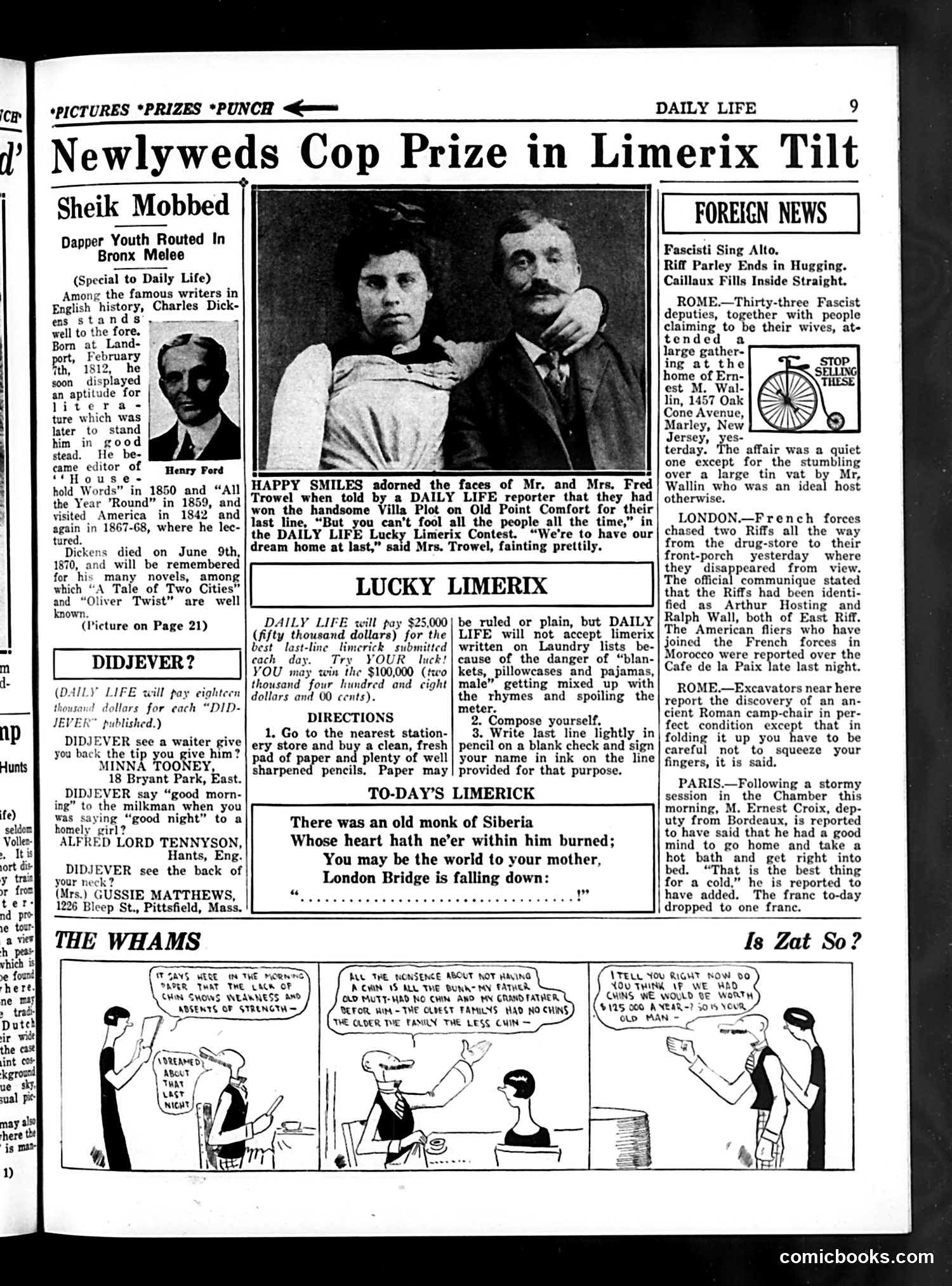 Life — September 10, 1925 — page 11: Life, 1925-09-10