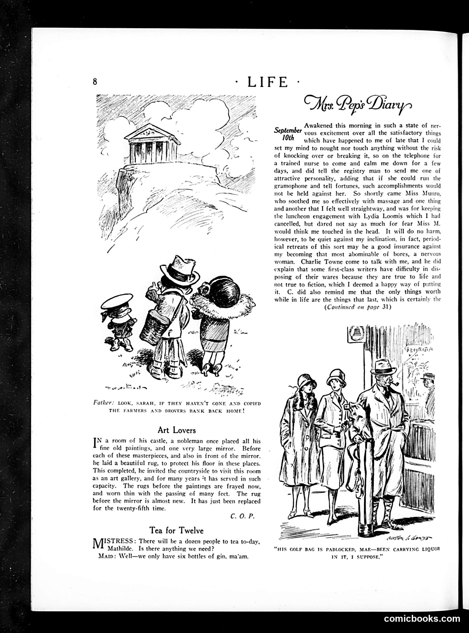 Life — September 17, 1925 — page 10: Life, 1925-09-17