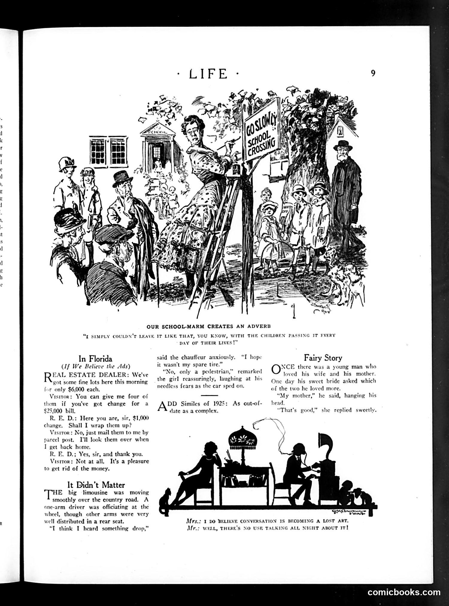 Life — September 17, 1925 — page 11: Life, 1925-09-17