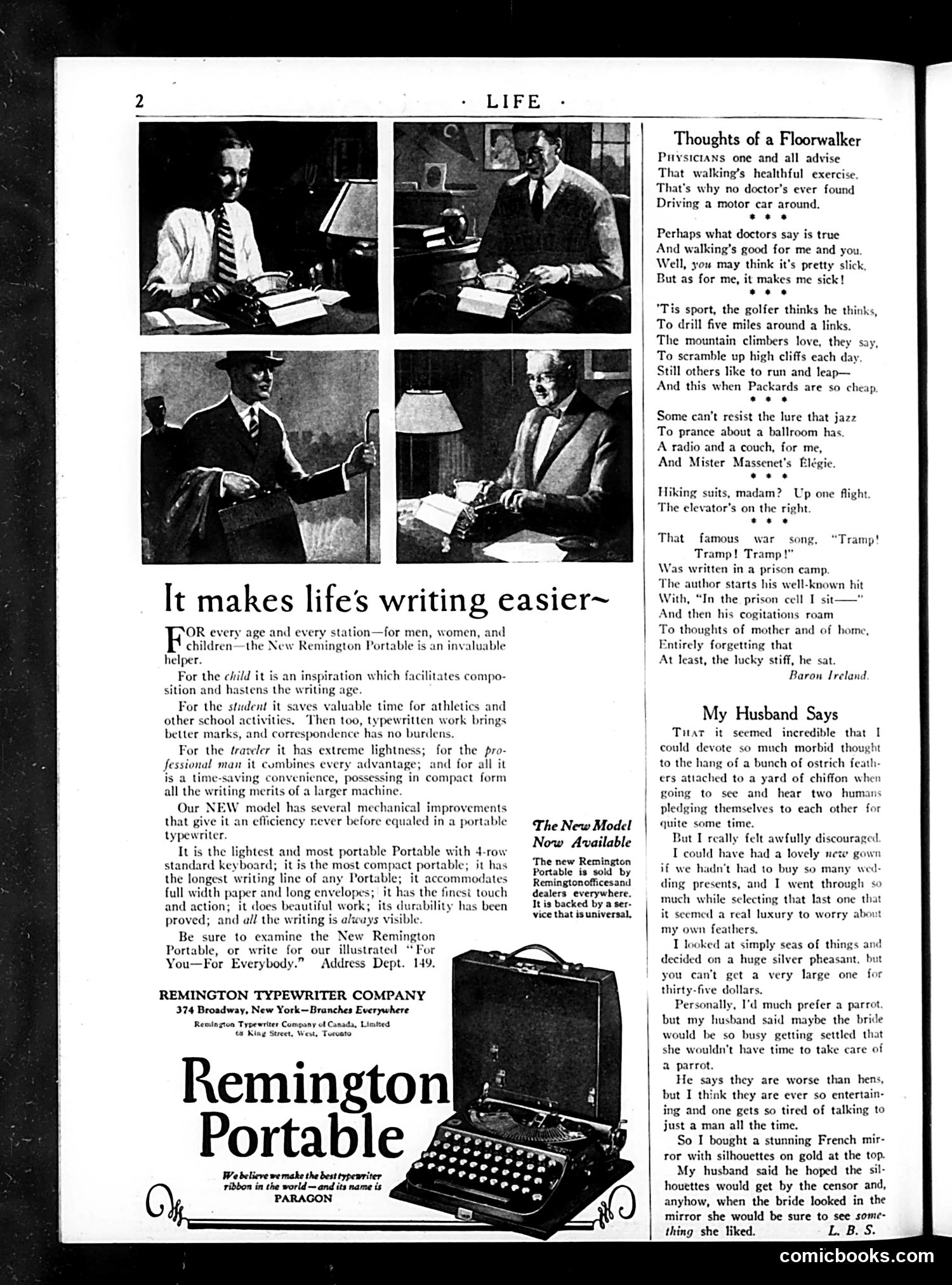 Life — September 24, 1925 — page 4: Life, 1925-09-24