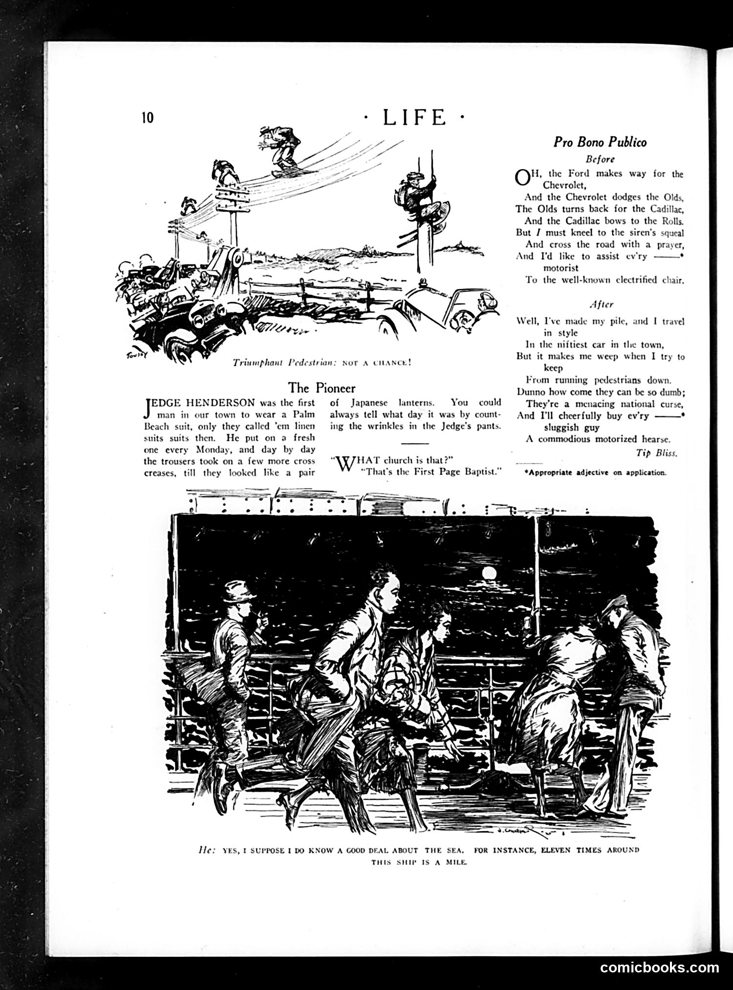 Life — September 24, 1925 — page 12: Life, 1925-09-24