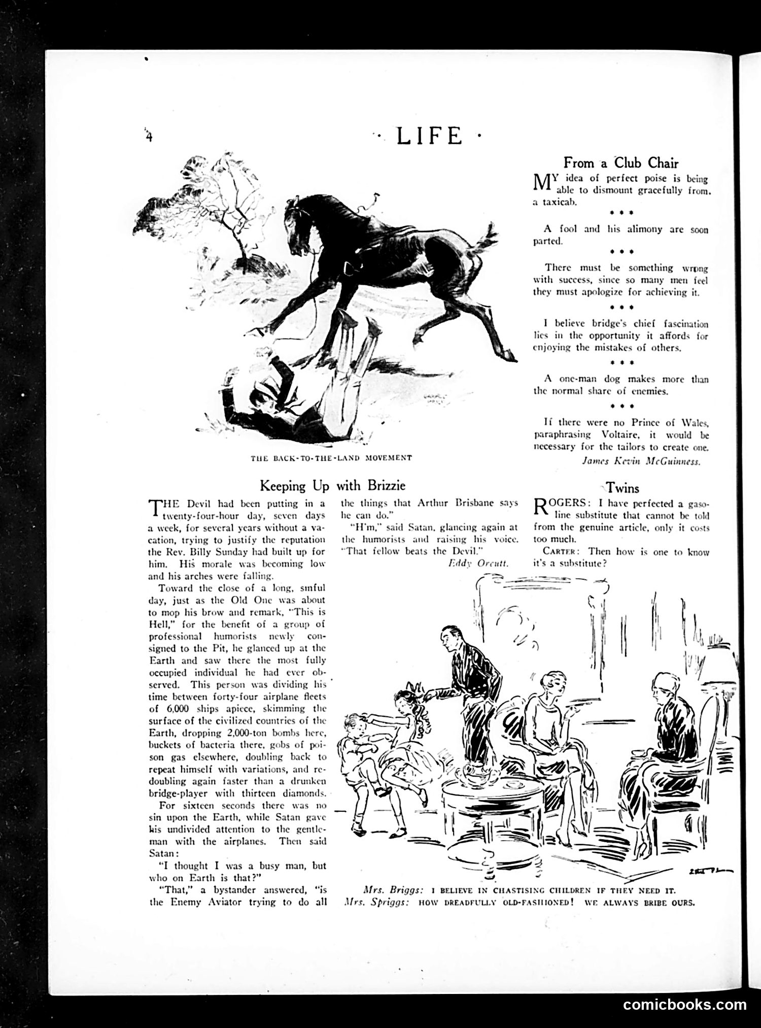 Life — October 1, 1925 — page 6: Life, 1925-10-01