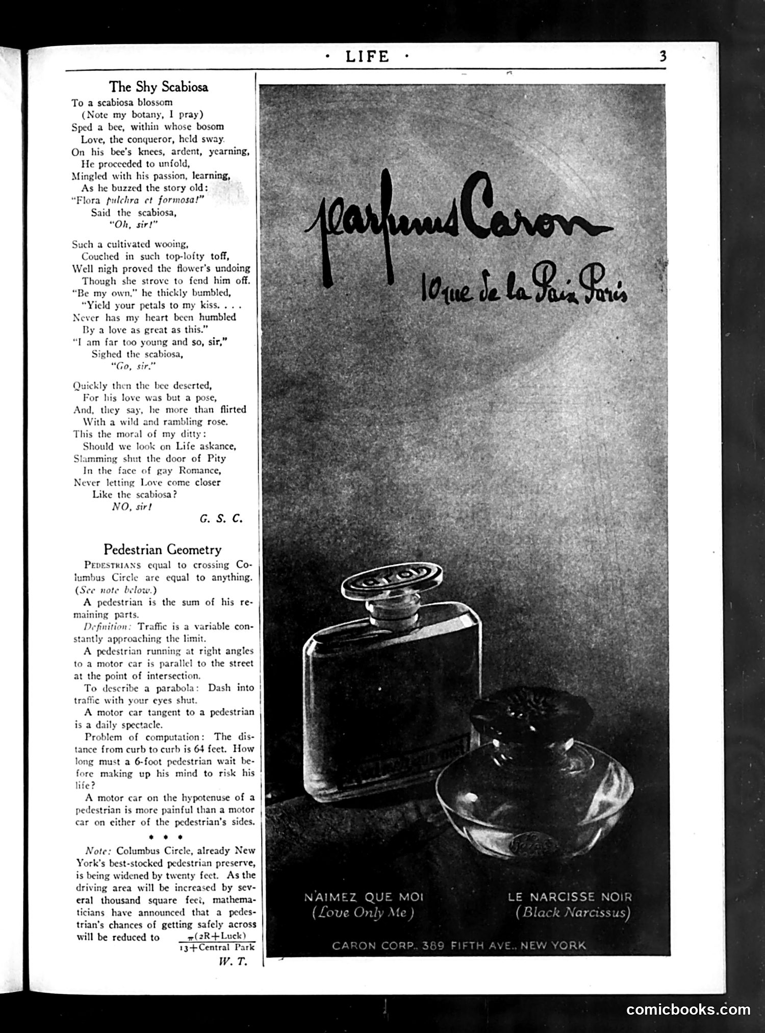 Life — October 8, 1925 — page 5: Life, 1925-10-08